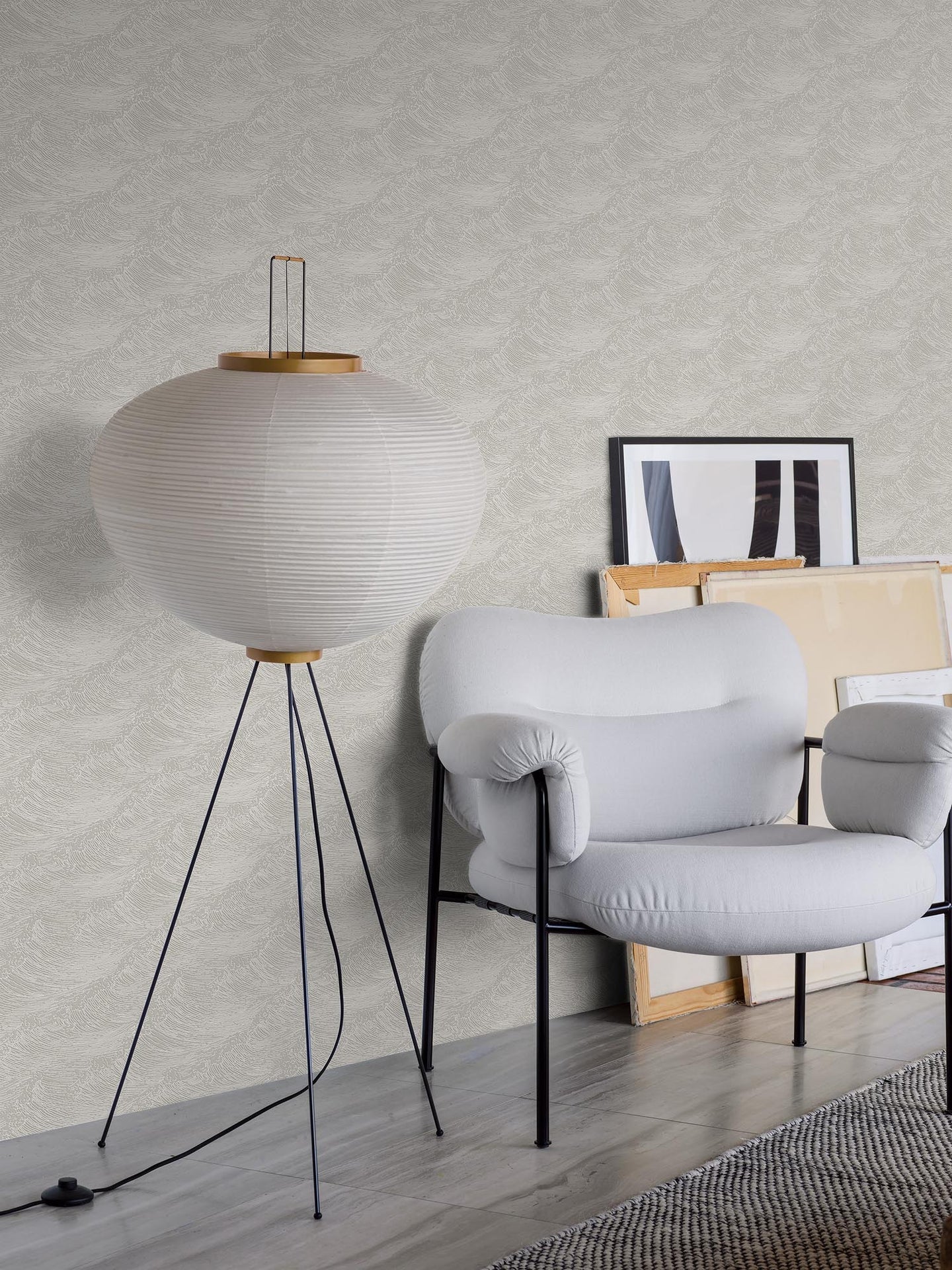 Boråstapeter Eastern Simplicity The Wave 3115 Behang