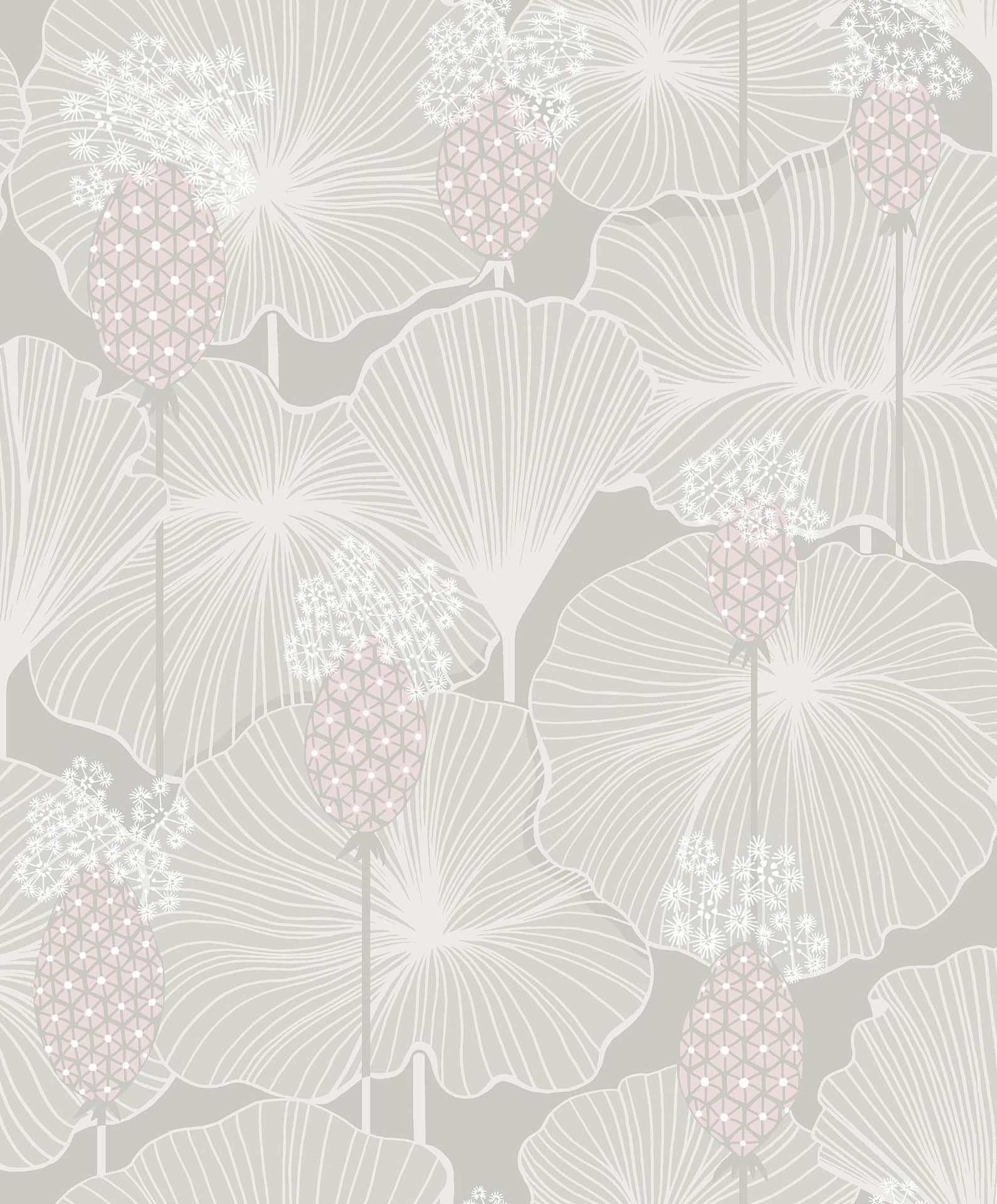 Boråstapeter Eastern Simplicity Umbrella Leaves 3120