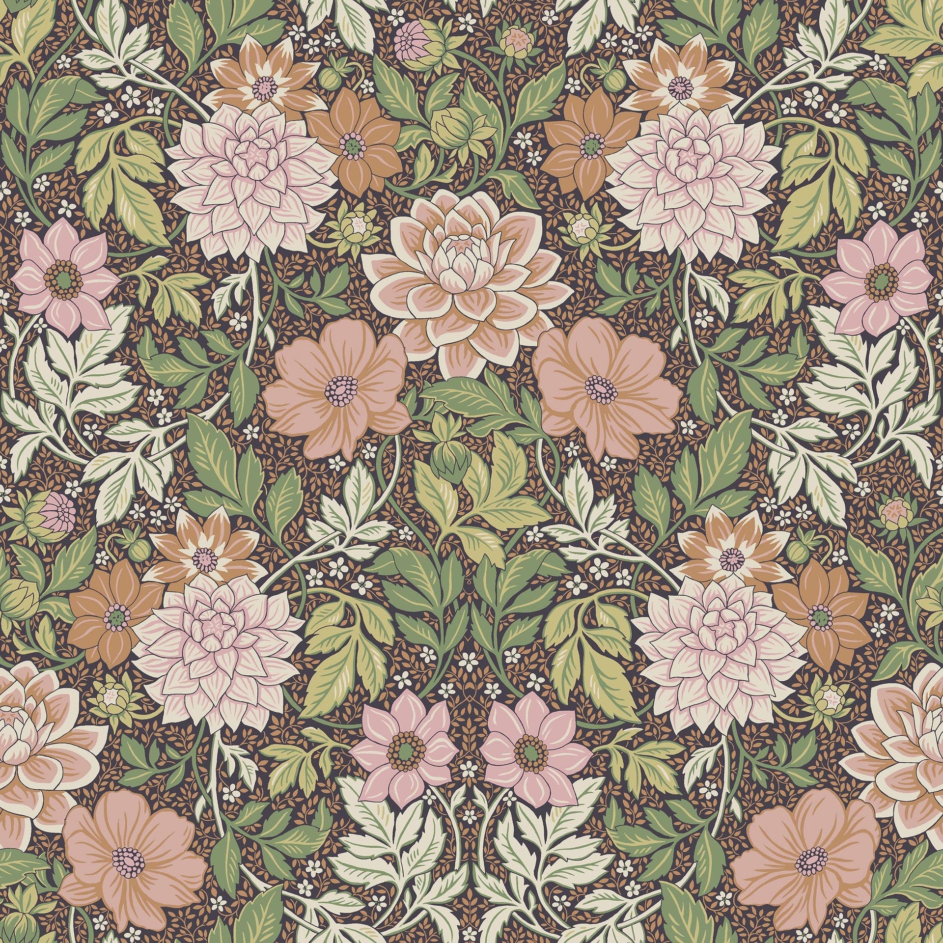 Boråstapeter Falsterbo III Dahlia Garden 7693 Behang