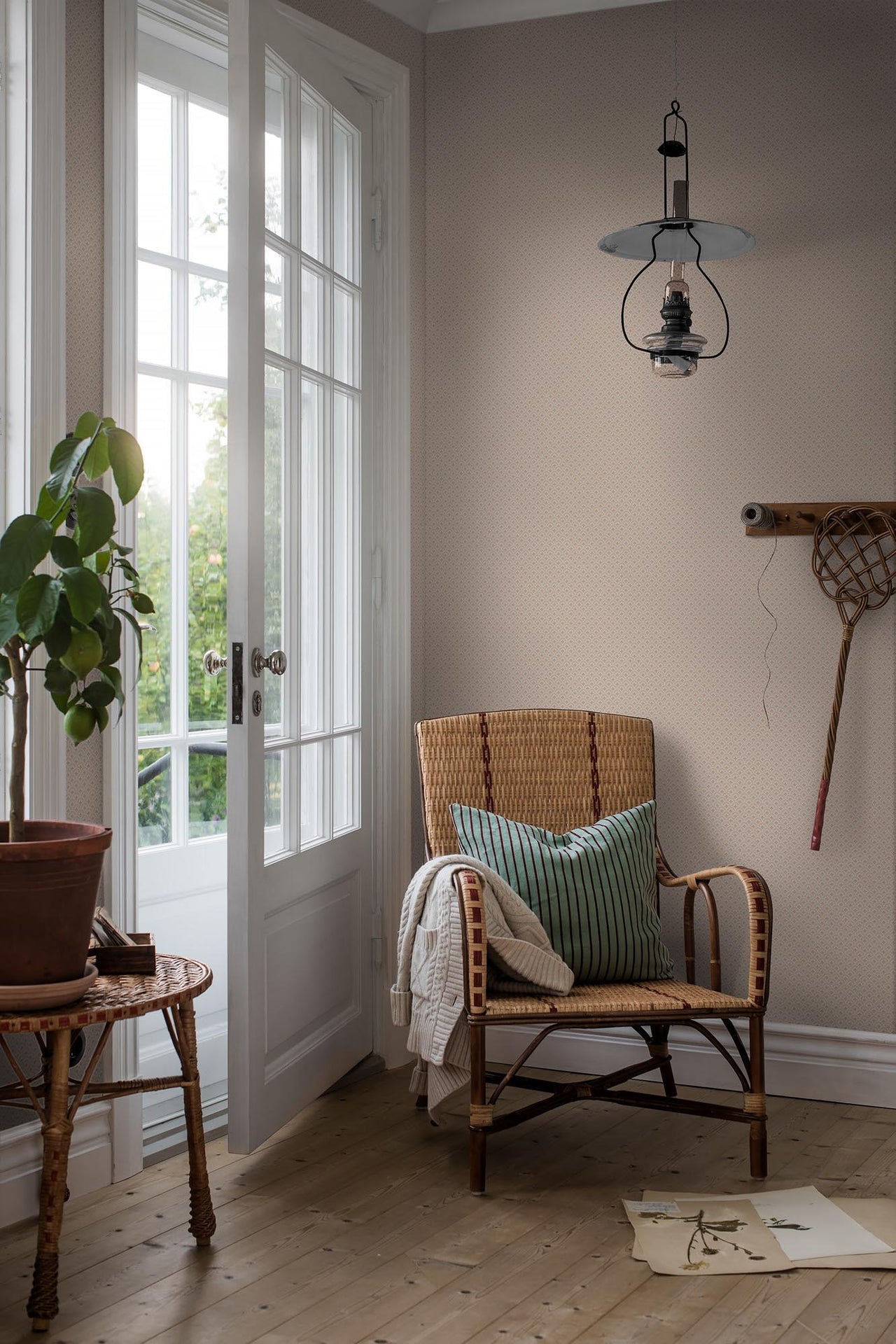 Boråstapeter Falsterbo III Daisy 7656 Behang