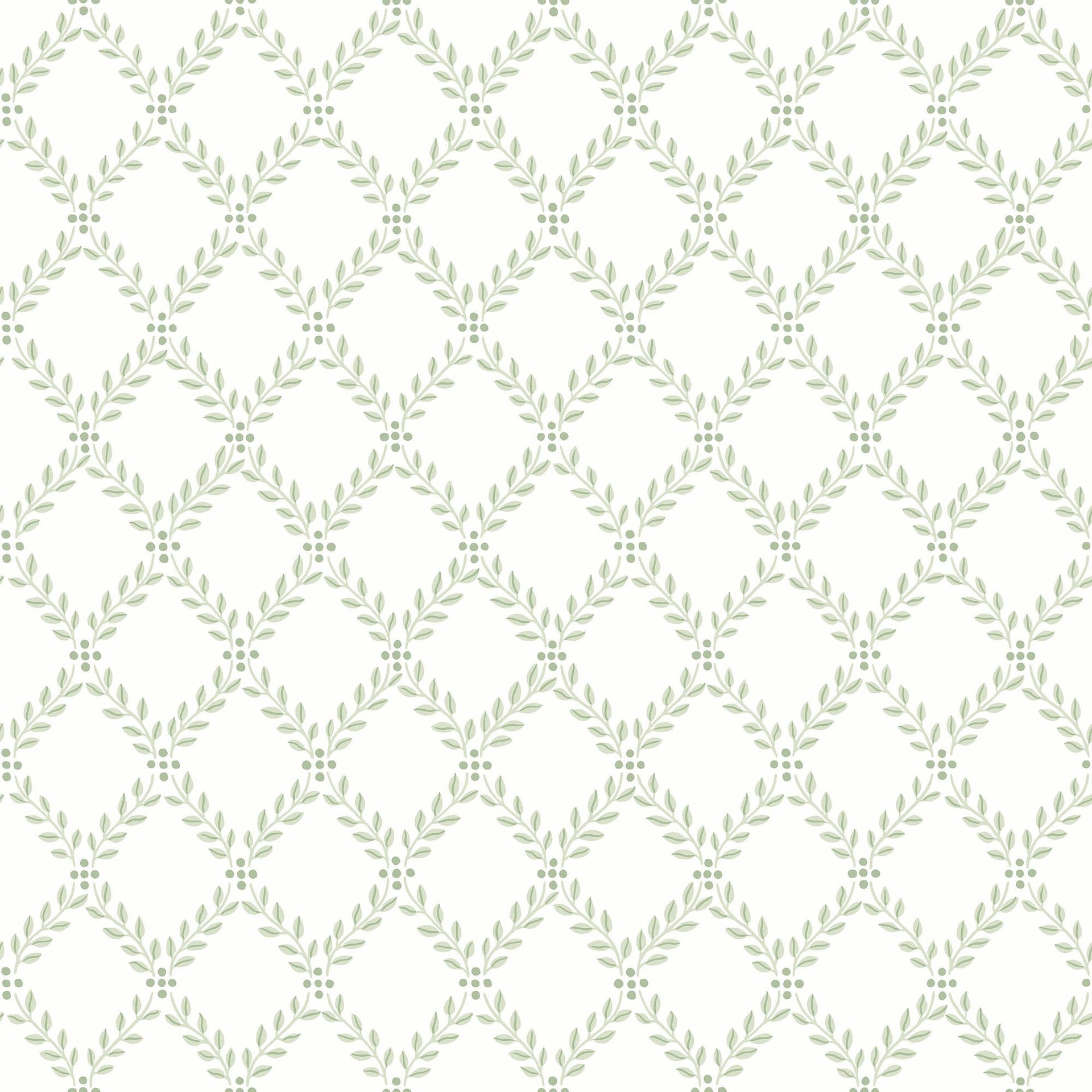 Boråstapeter Falsterbo III Trellis Leaves 7671