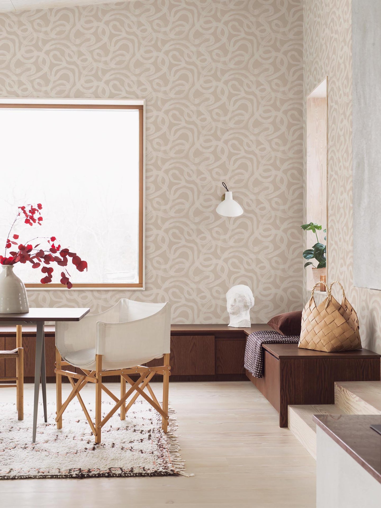 Boråstapeter Graphic Curve 4734 Behang