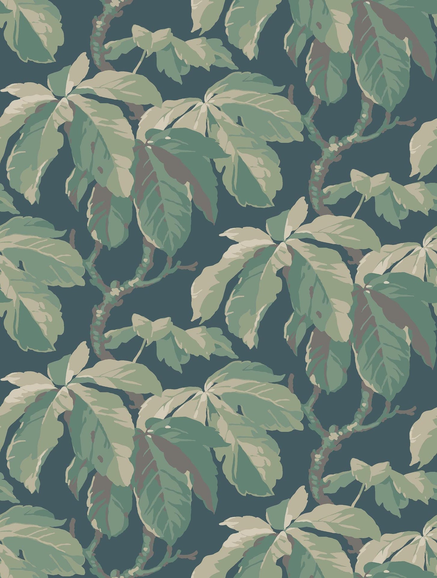 Boråstapeter New Heritage Kastanj 4838