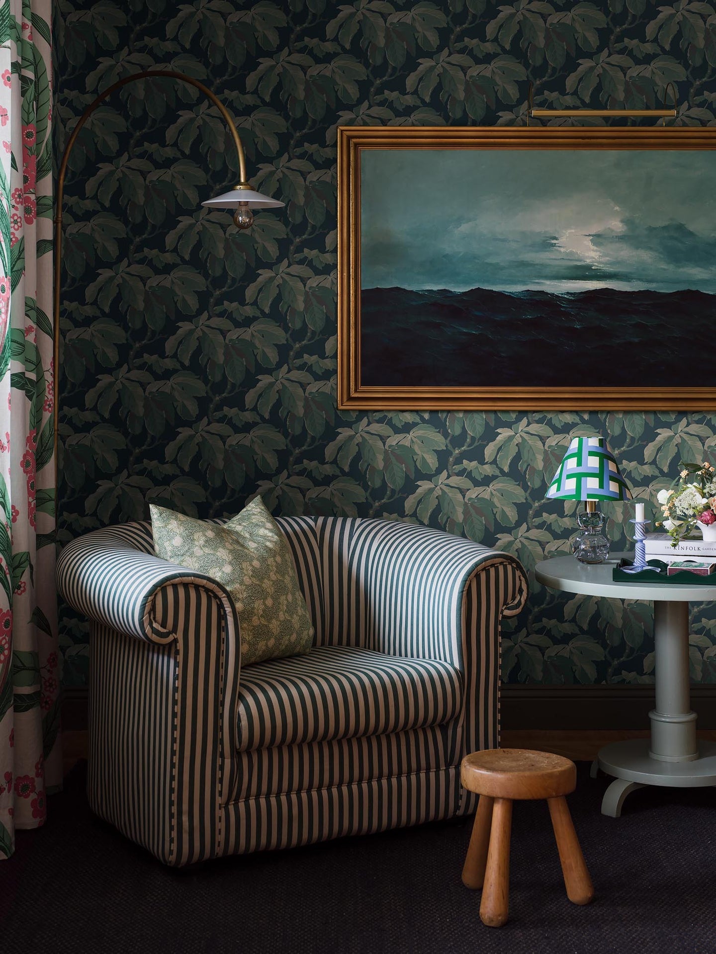 Boråstapeter New Heritage Kastanj 4838 Behang