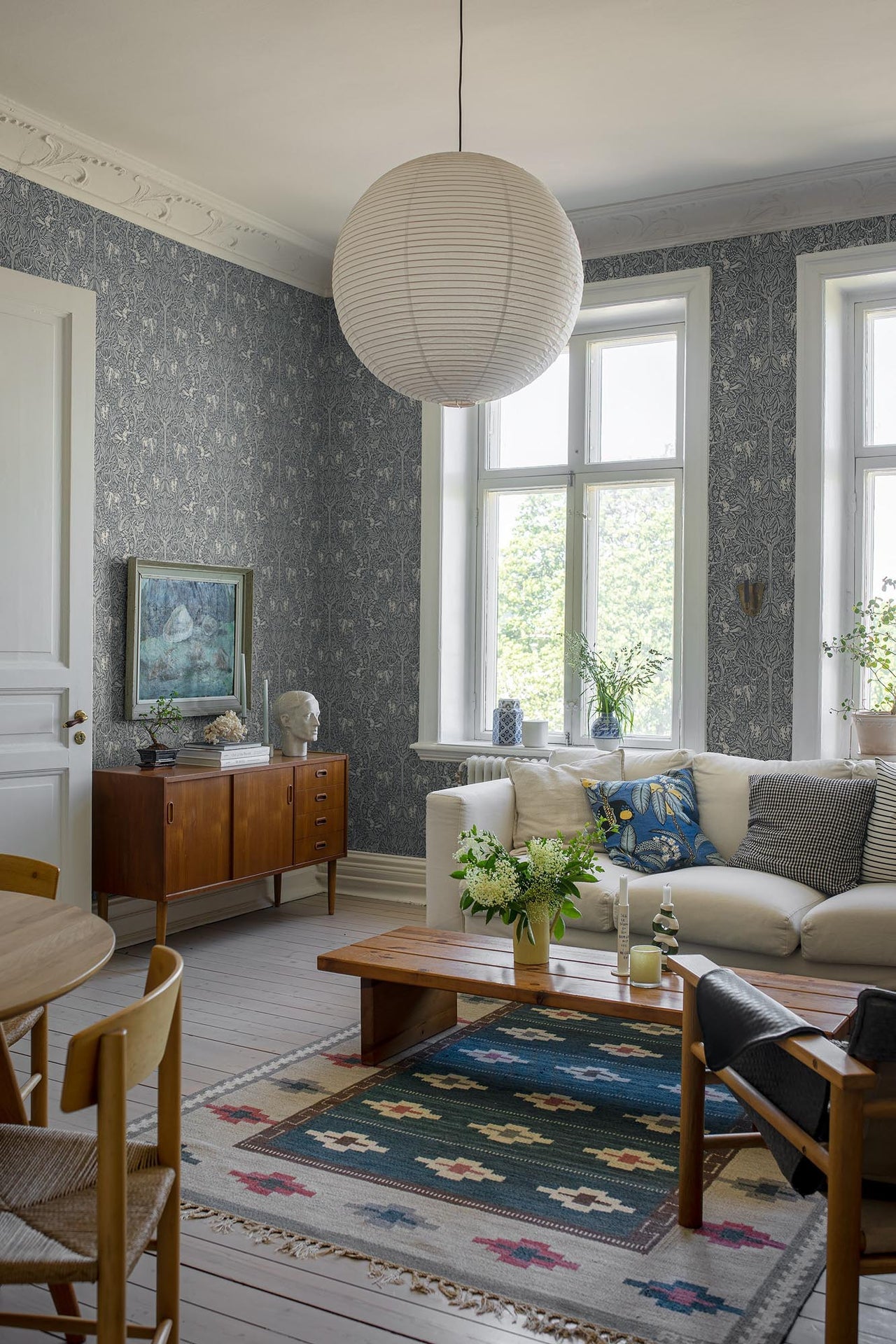 Boråstapeter New Heritage Under the Elder Tree 2047 Behang