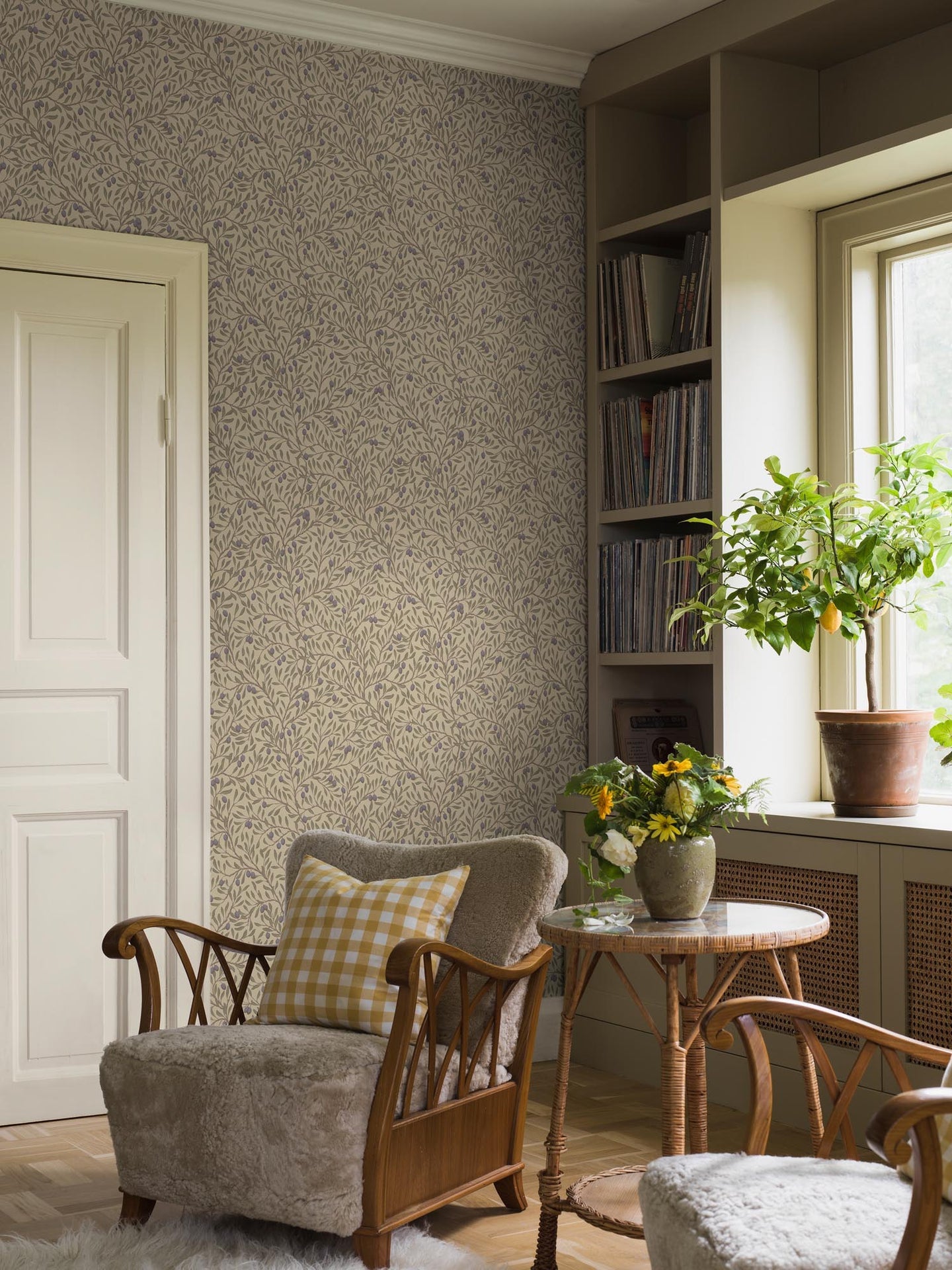 Boråstapeter Orangeri Olivträd 5704 Behang