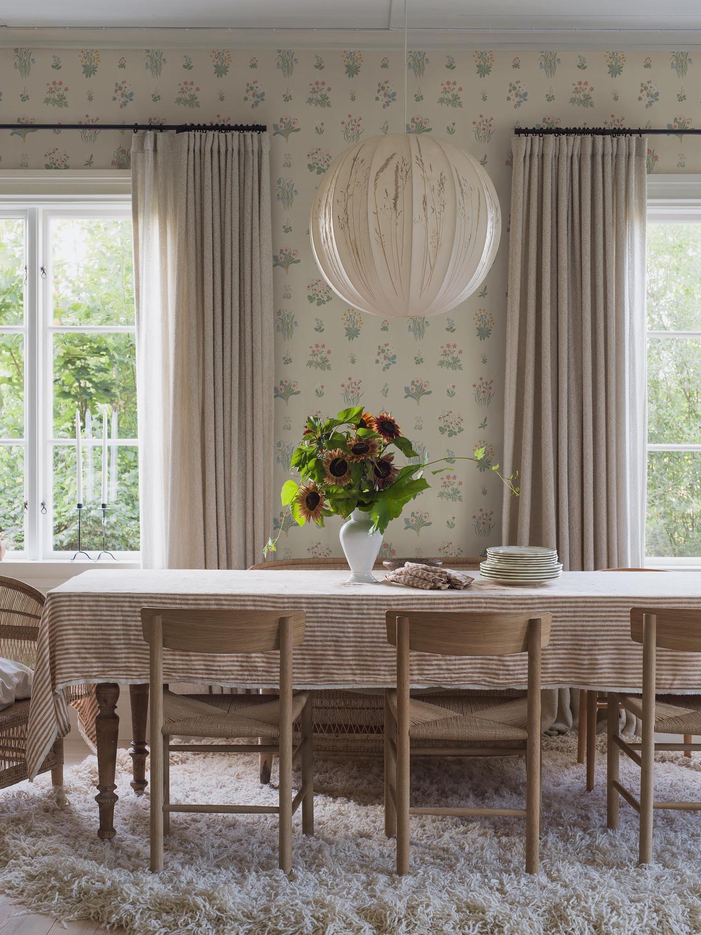 Boråstapeter Österlen Ängsflora 6951 Behang