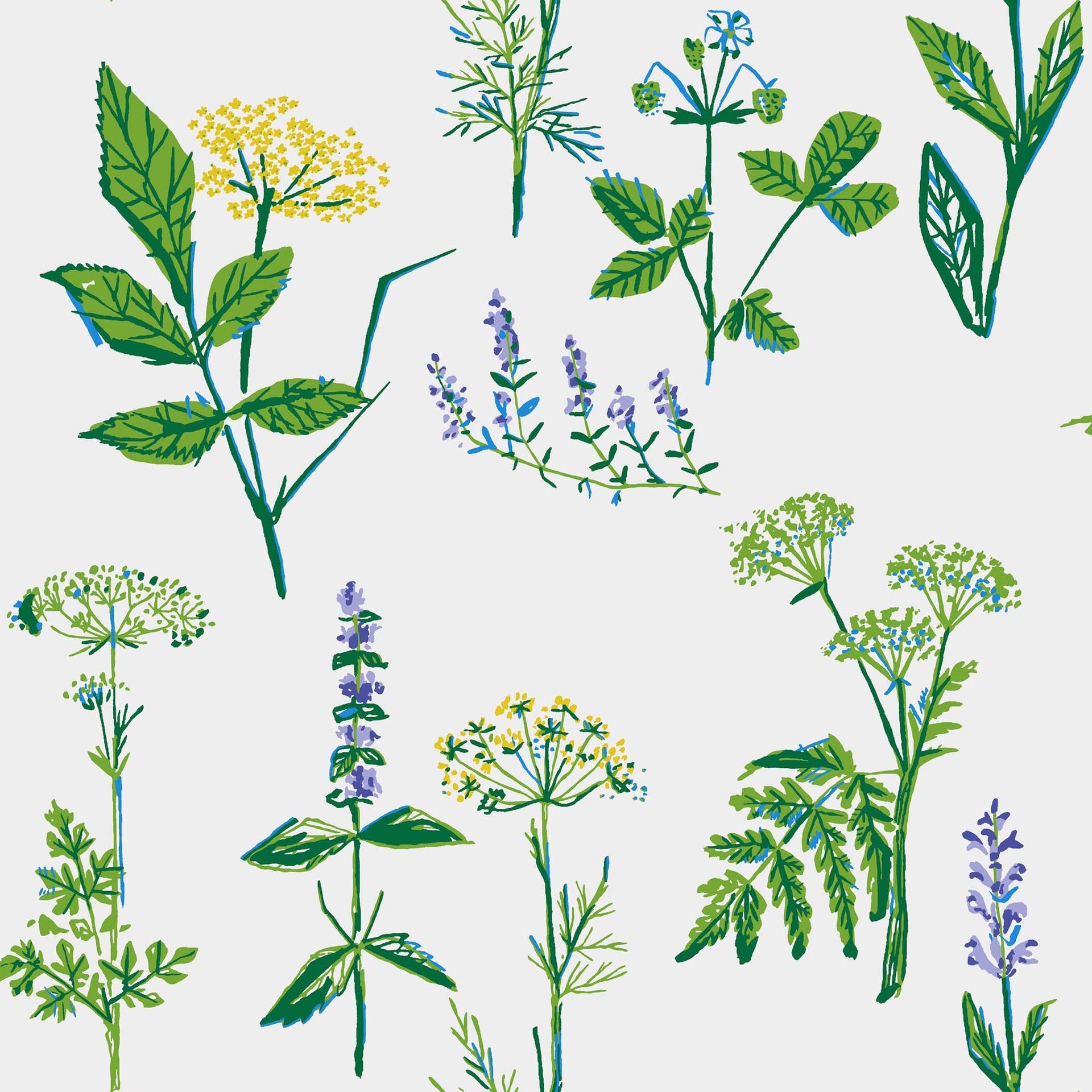 Boråstapeter Scandinavian Designers II Köksväxter 1789 Behang