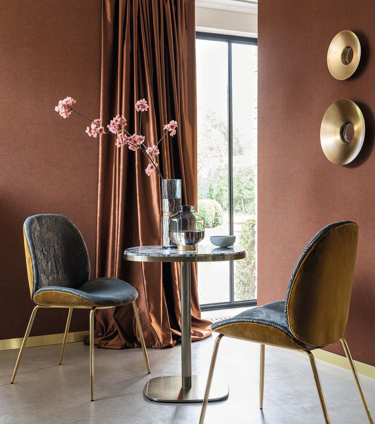 Casamance Alliages Rhodium - 75020916 Behang