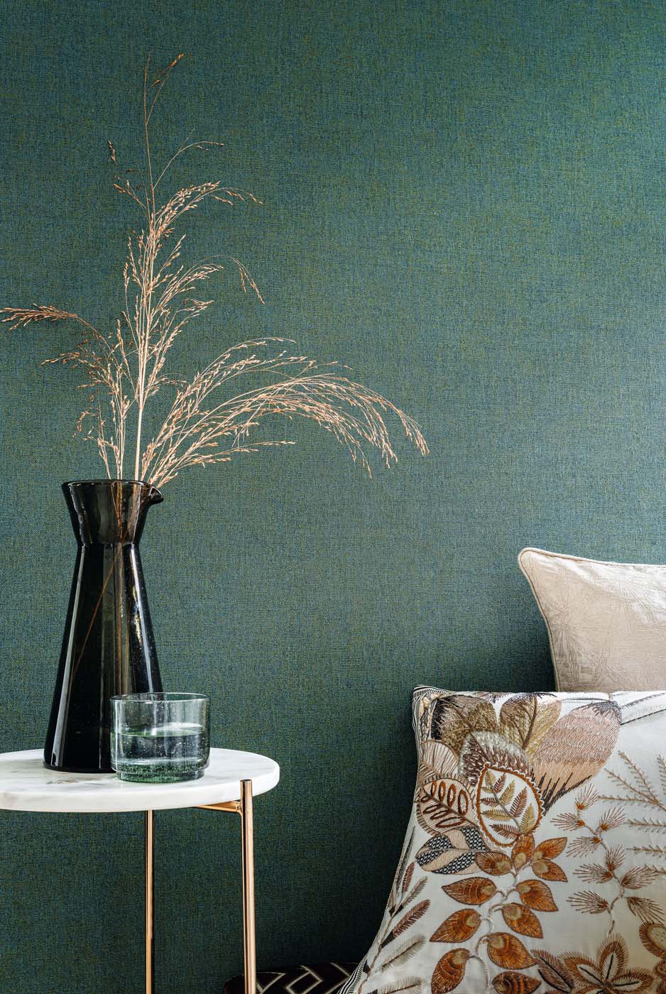 Casamance Alliages Rhodium - 75021730 Behang