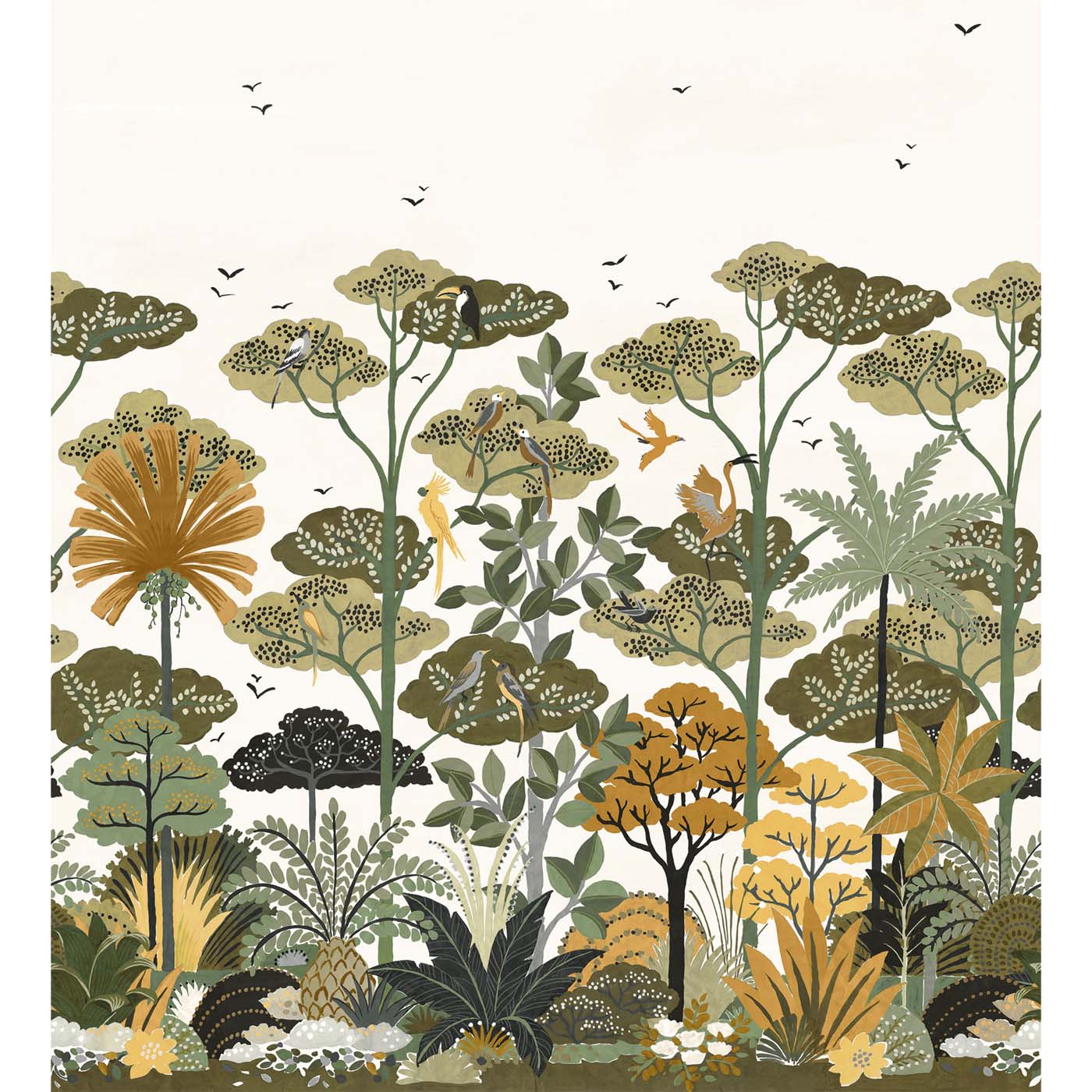 Casamance Golfe Du Bengale Kandy - 75983262 Behang