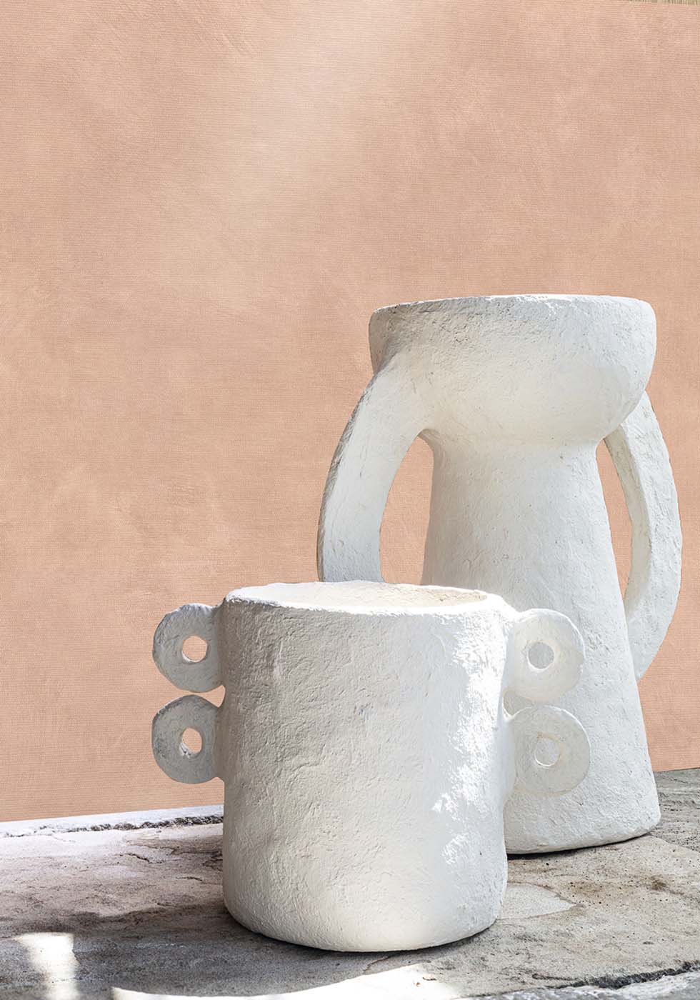 Casamance Select 8 Argile - C75492446 Behang