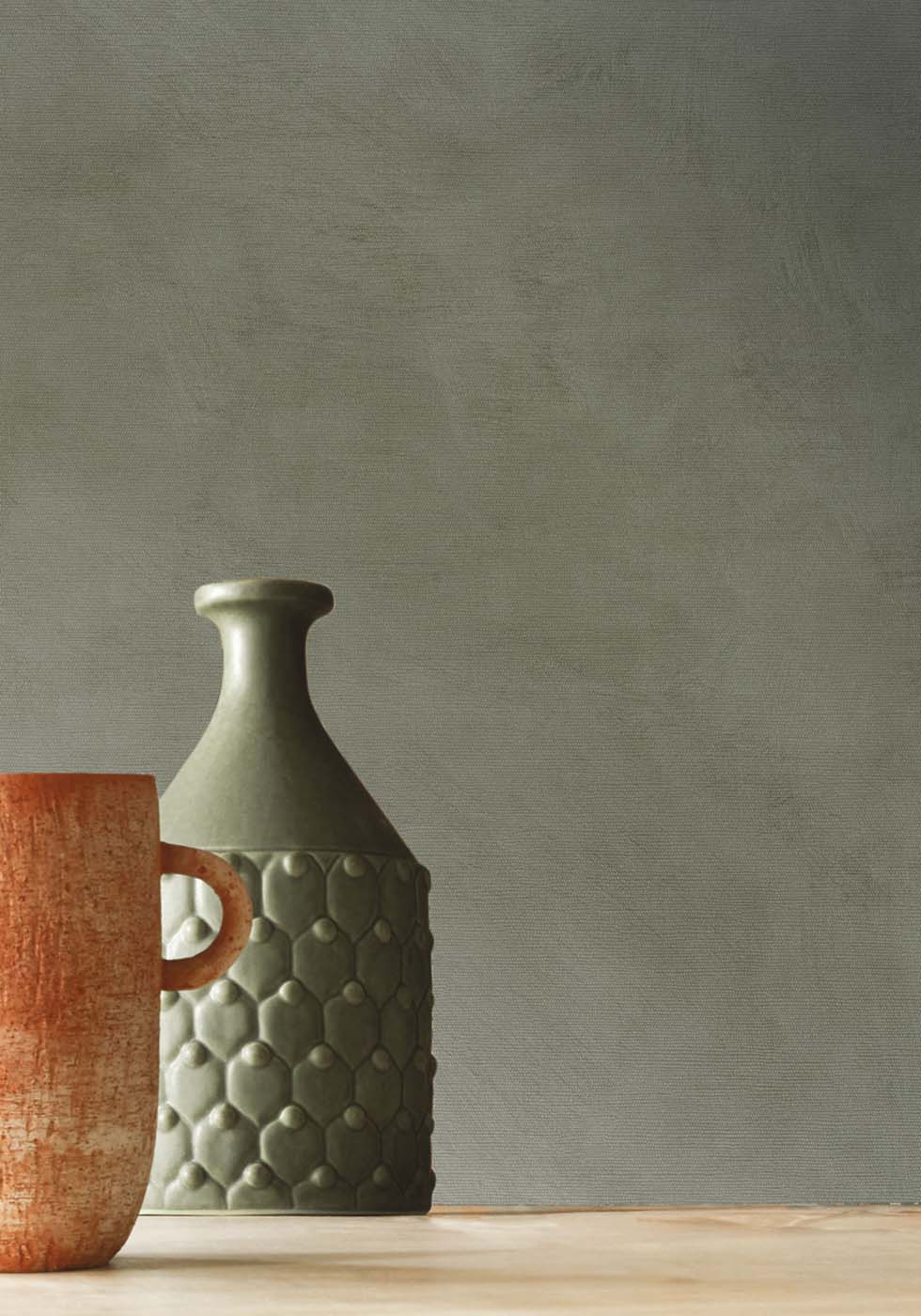 Casamance Select 8 Argile - C75493262 Behang