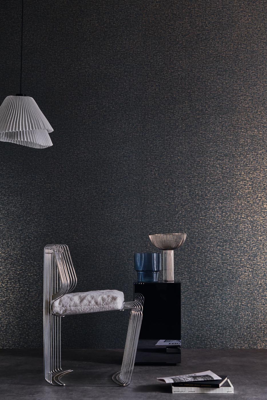 Casamance Textures Métalliques Tessela - B75043680 Behang
