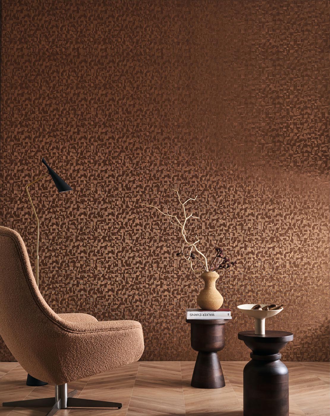 Casamance Textures Métalliques Tiznit - B74401160 Behang