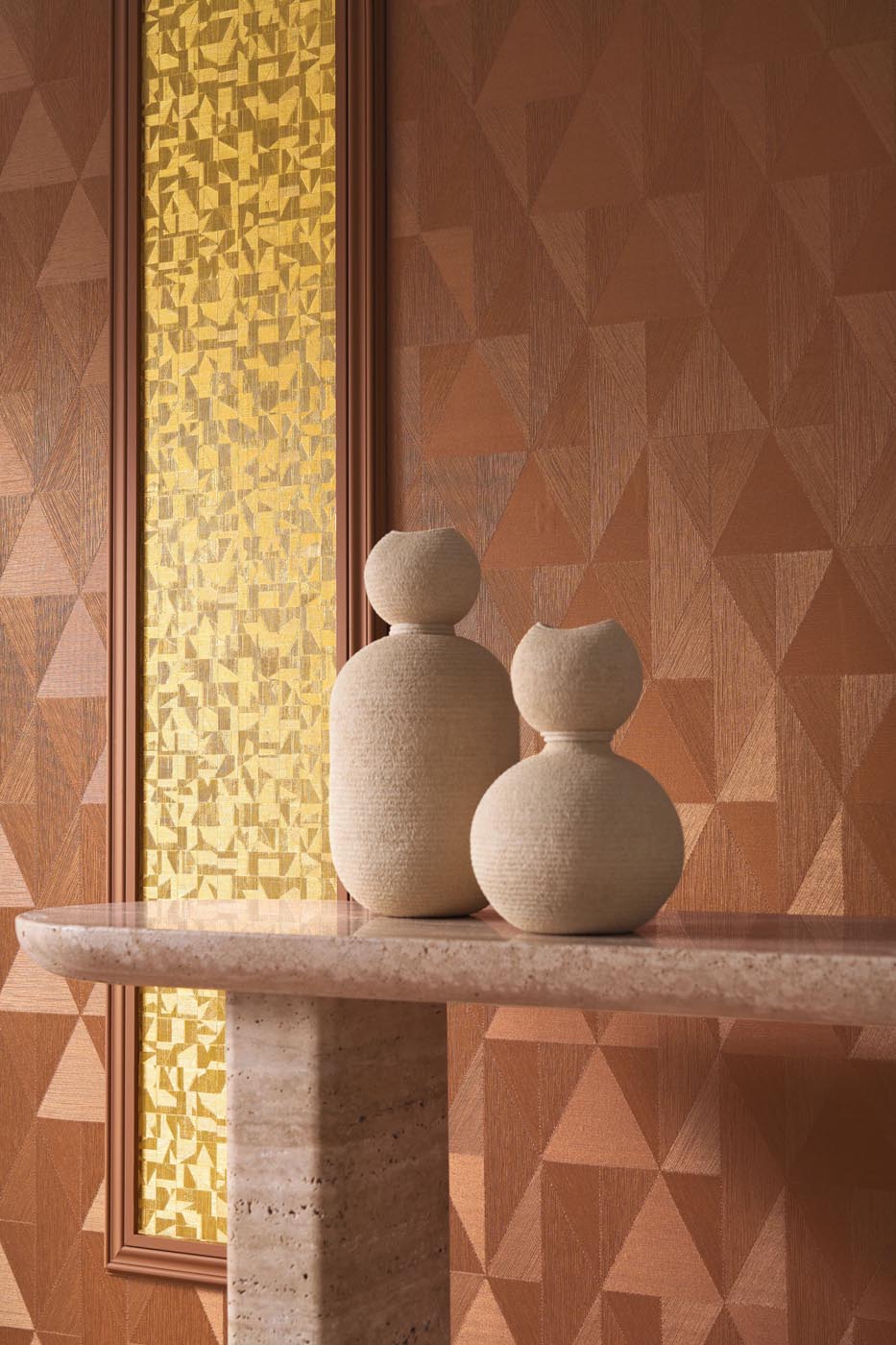 Casamance Textures Métalliques Veladero - 75740202 Behang