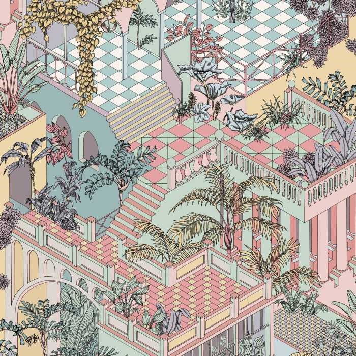 Cole & Son Icons Miami 112/6023 Behang