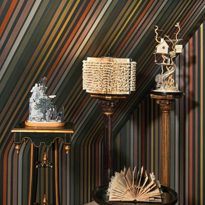 Cole & Son Mariinsky Damask Carousel Stripe 108/6031