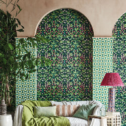 Cole & Son Seville Jasmine & Serin Symphony 117/10028