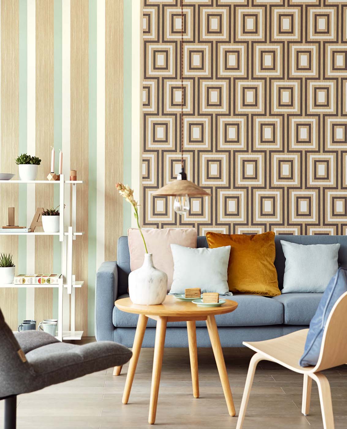 Eijffinger Stripes+ 377023 Behang