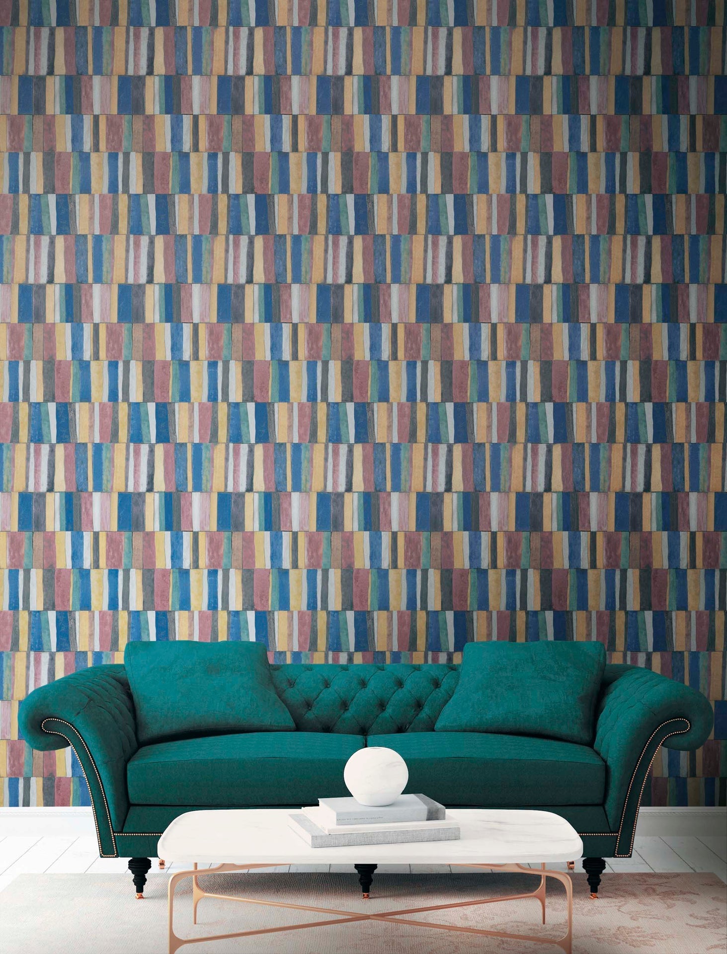 Hooked on Walls Academy Ritter Tiles 25610 Behang