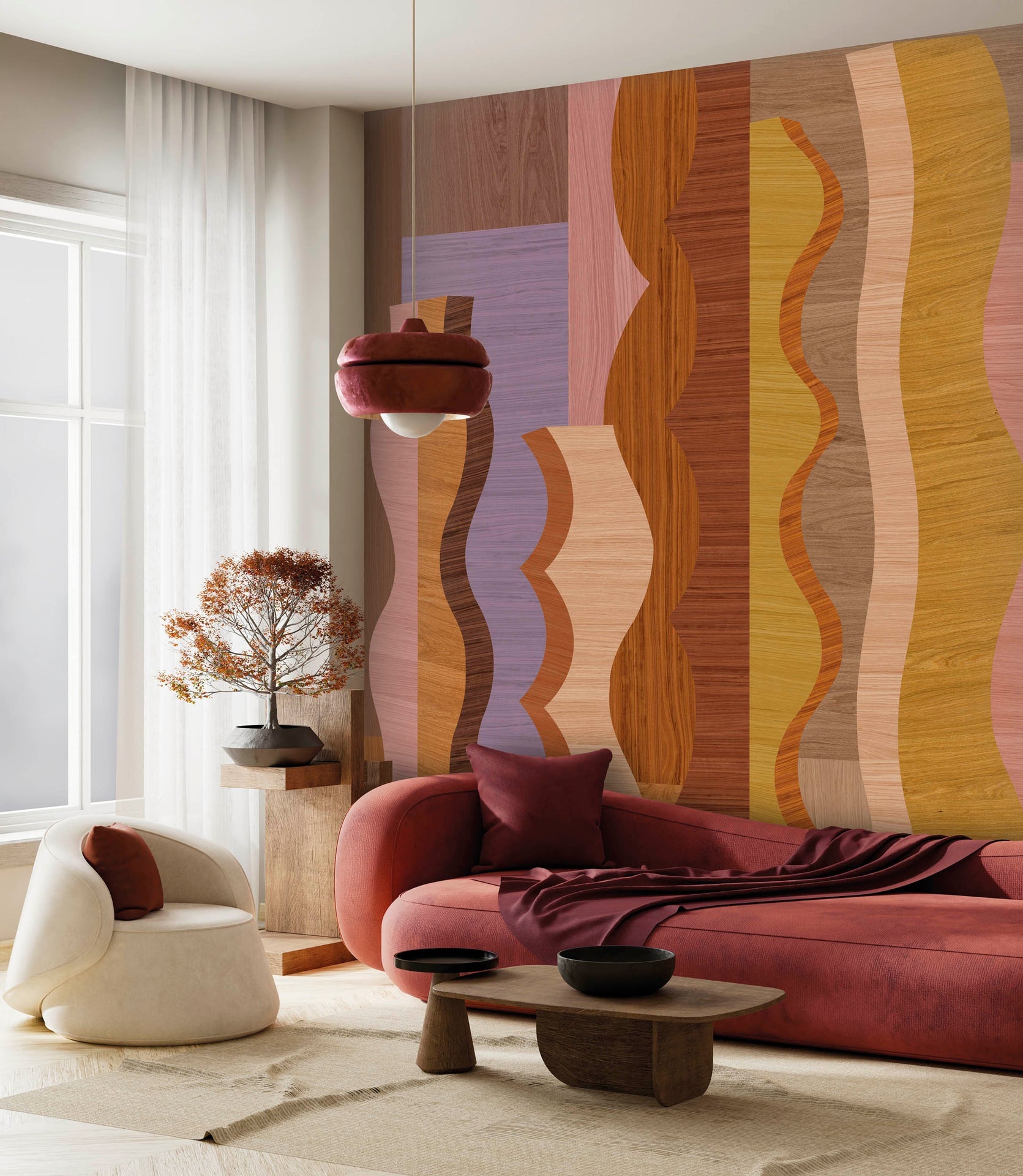 Hooked on Walls Bossa Nova Guitarra 22480 Behang