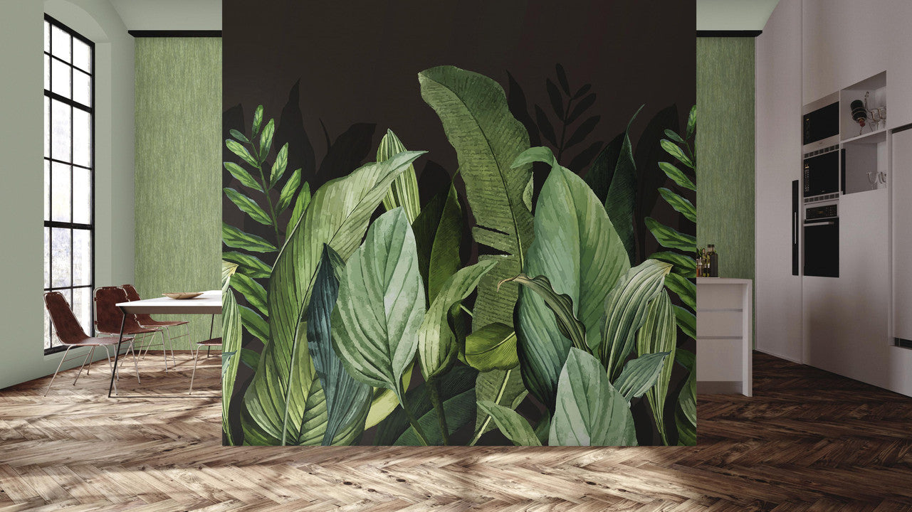 Hooked on Walls Caribbean Panoramique Tropical Forest 27201