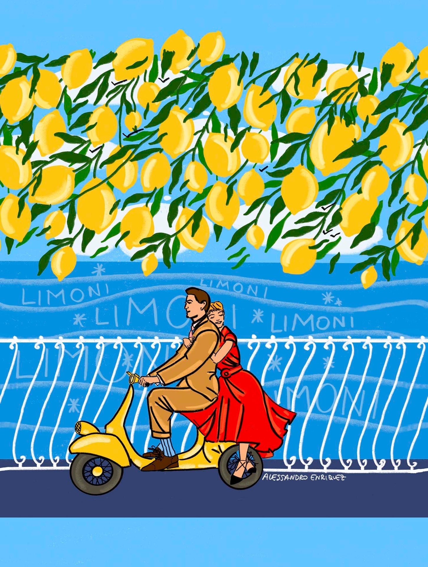 Hooked on Walls Enriquezland Amalfi 25538