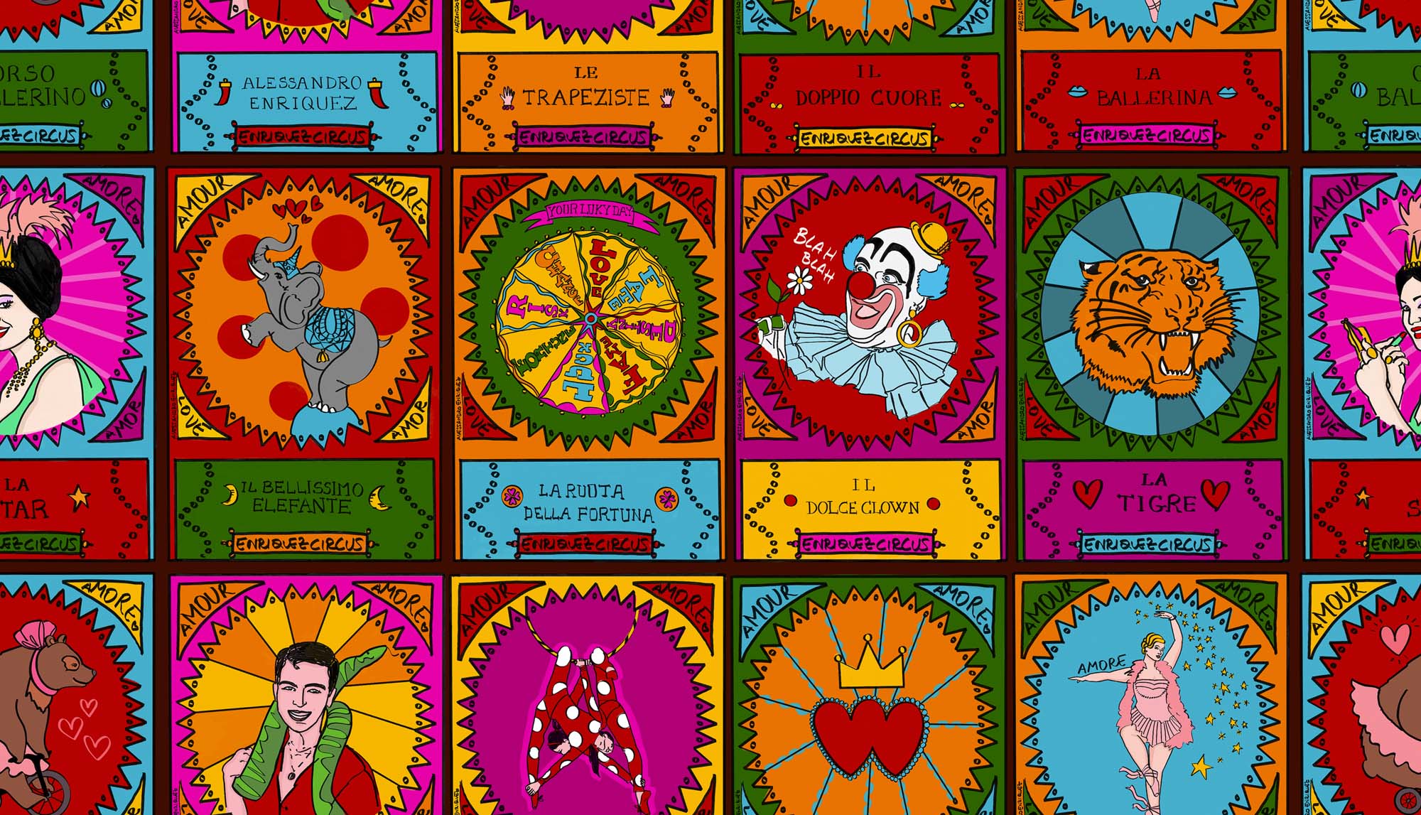 Hooked on Walls Enriquezland Locandine 25521 Behang