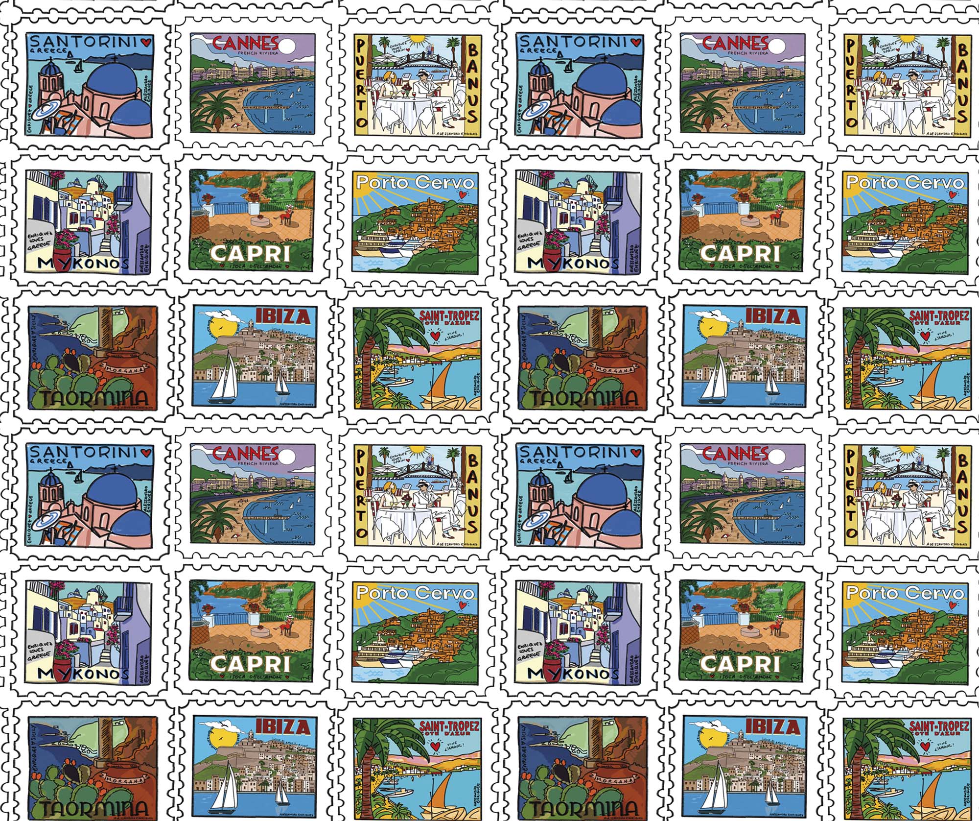 Hooked on Walls Enriquezland Memento 25548 Behang