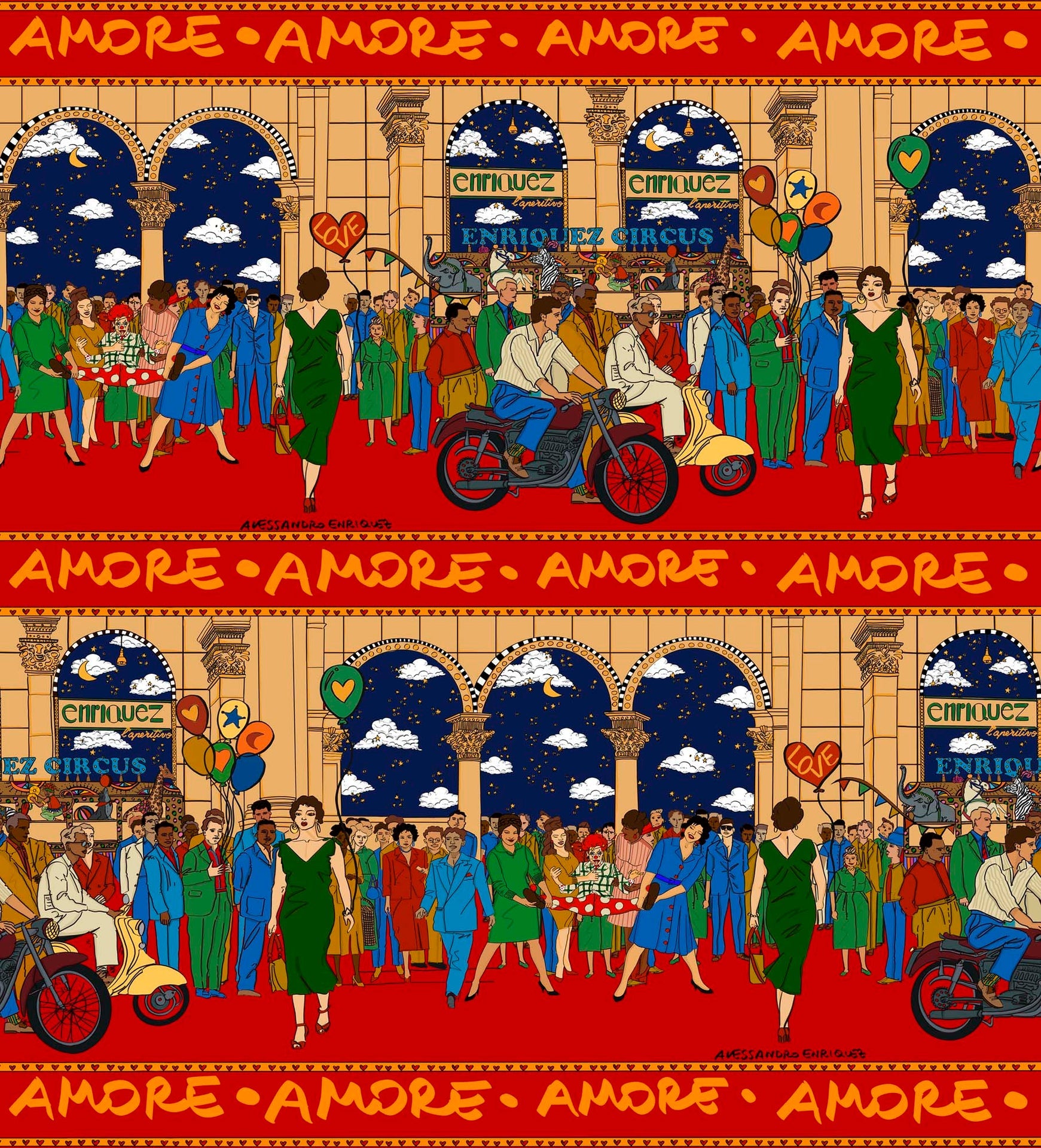 Hooked on Walls Enriquezland Milano 25520 Behang