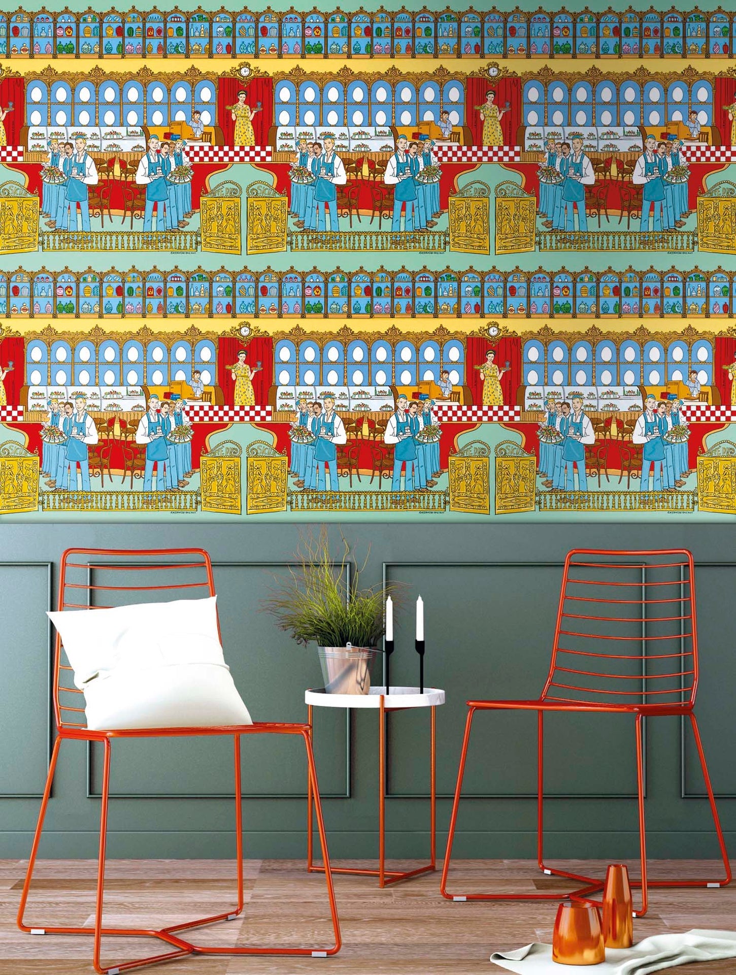 Hooked on Walls Enriquezland Pasticceria 25534 Behang