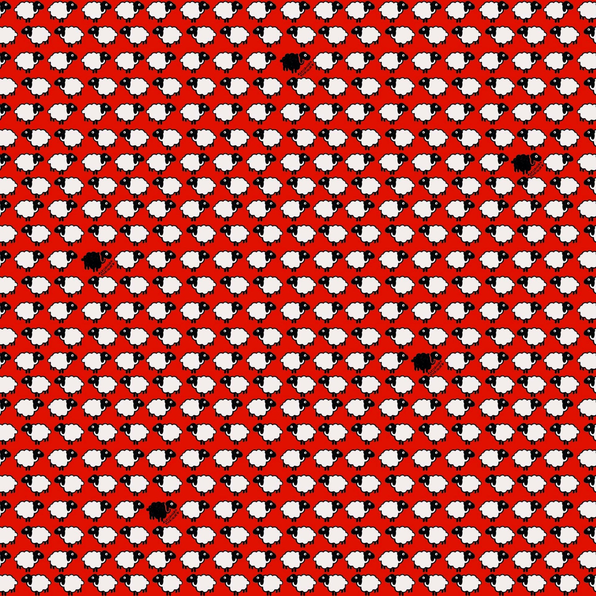 Hooked on Walls Enriquezland Pecorelle 25509 Behang