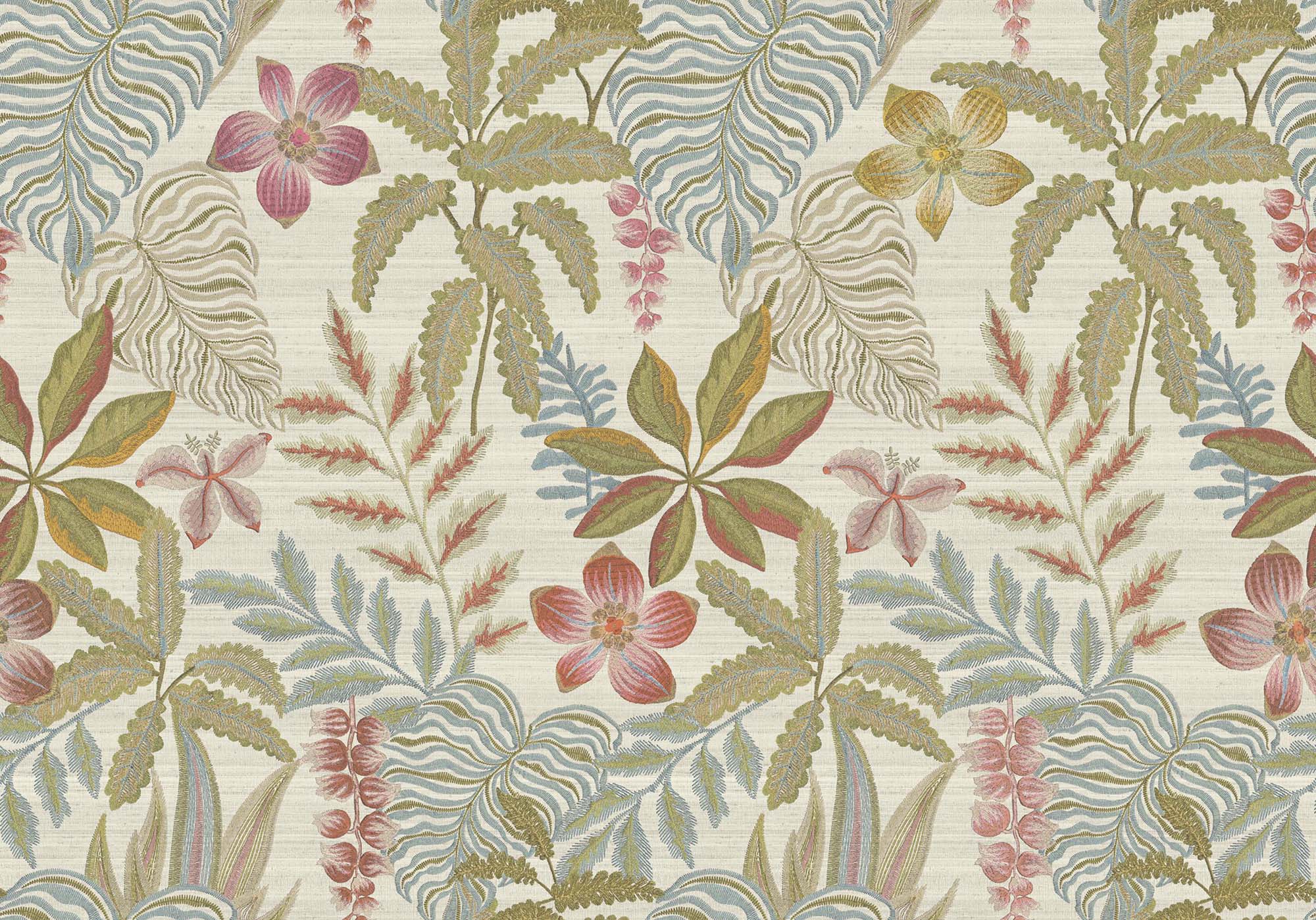 Hooked on Walls JV 602 Jaipur Jardin Tropical 6804 Behang