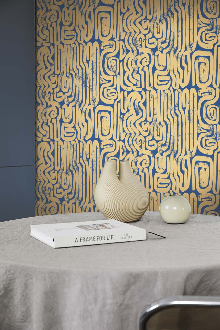 Hooked on Walls Linen Lyrics Bantu 34772 Behang