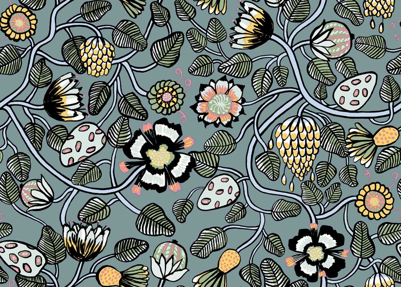 Hooked on Walls Marimekko Volume 05 Pieni Tiara 23330 Behang