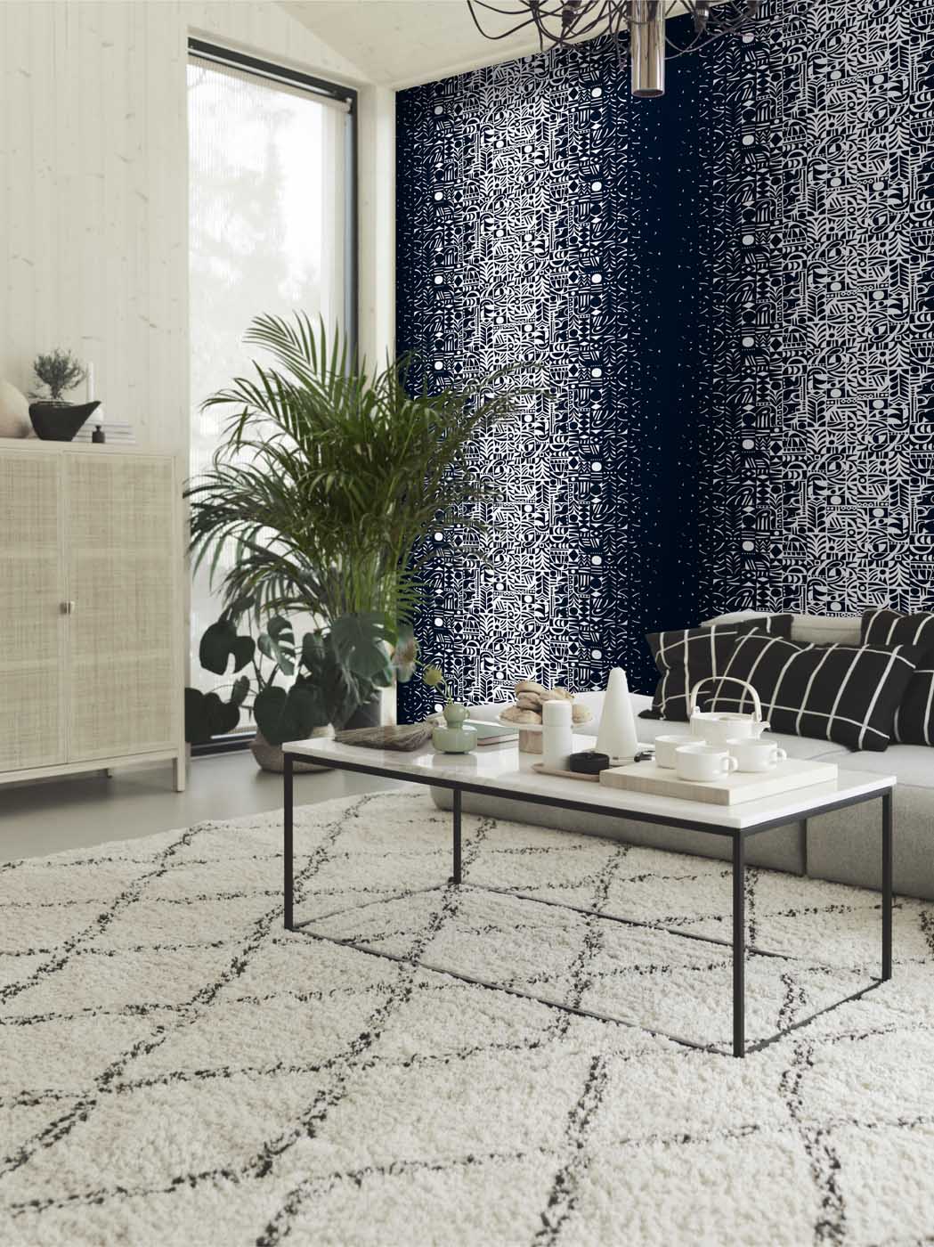 Hooked on Walls Marimekko Volume 05 Yon Varjo 23325 Behang