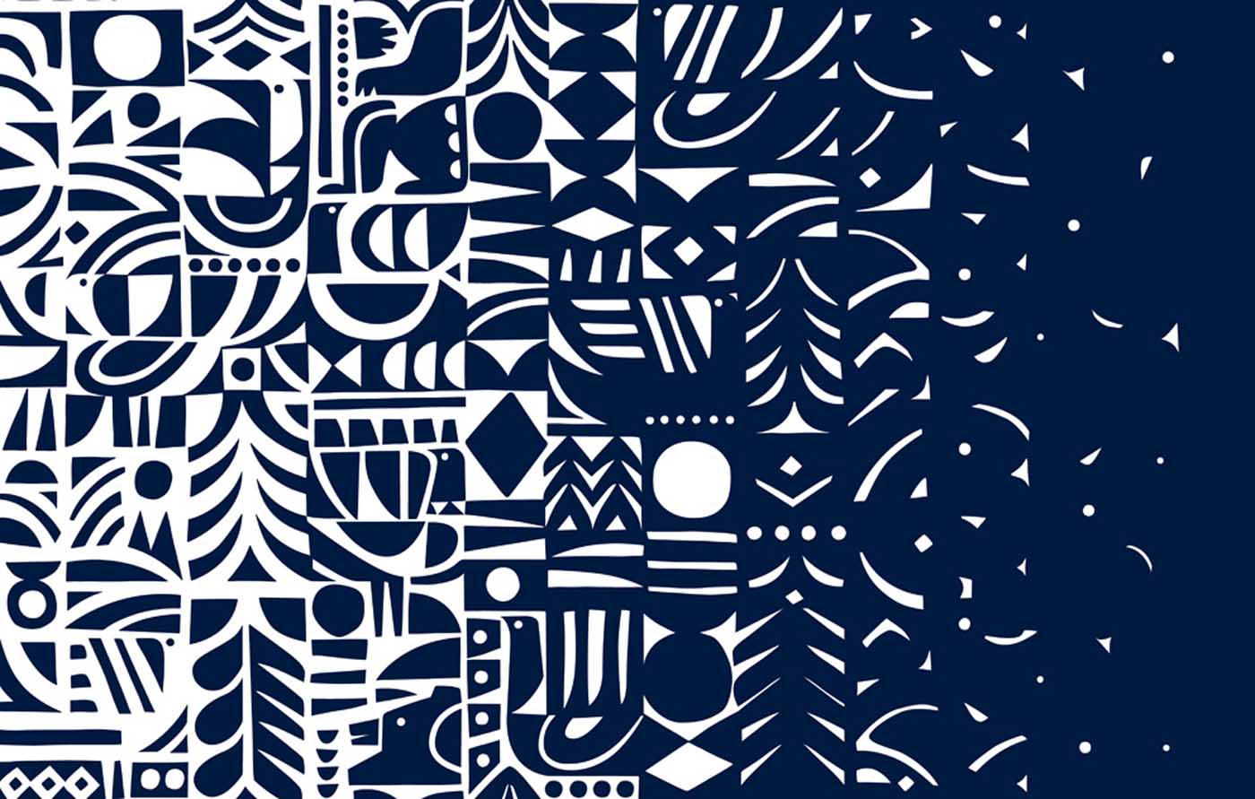 Hooked on Walls Marimekko Volume 05 Yon Varjo 23325 Behang