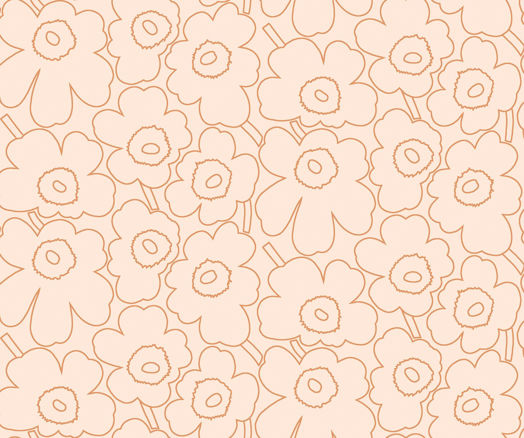 Hooked on Walls Marimekko Volume 07 Piirto Unikko 25915