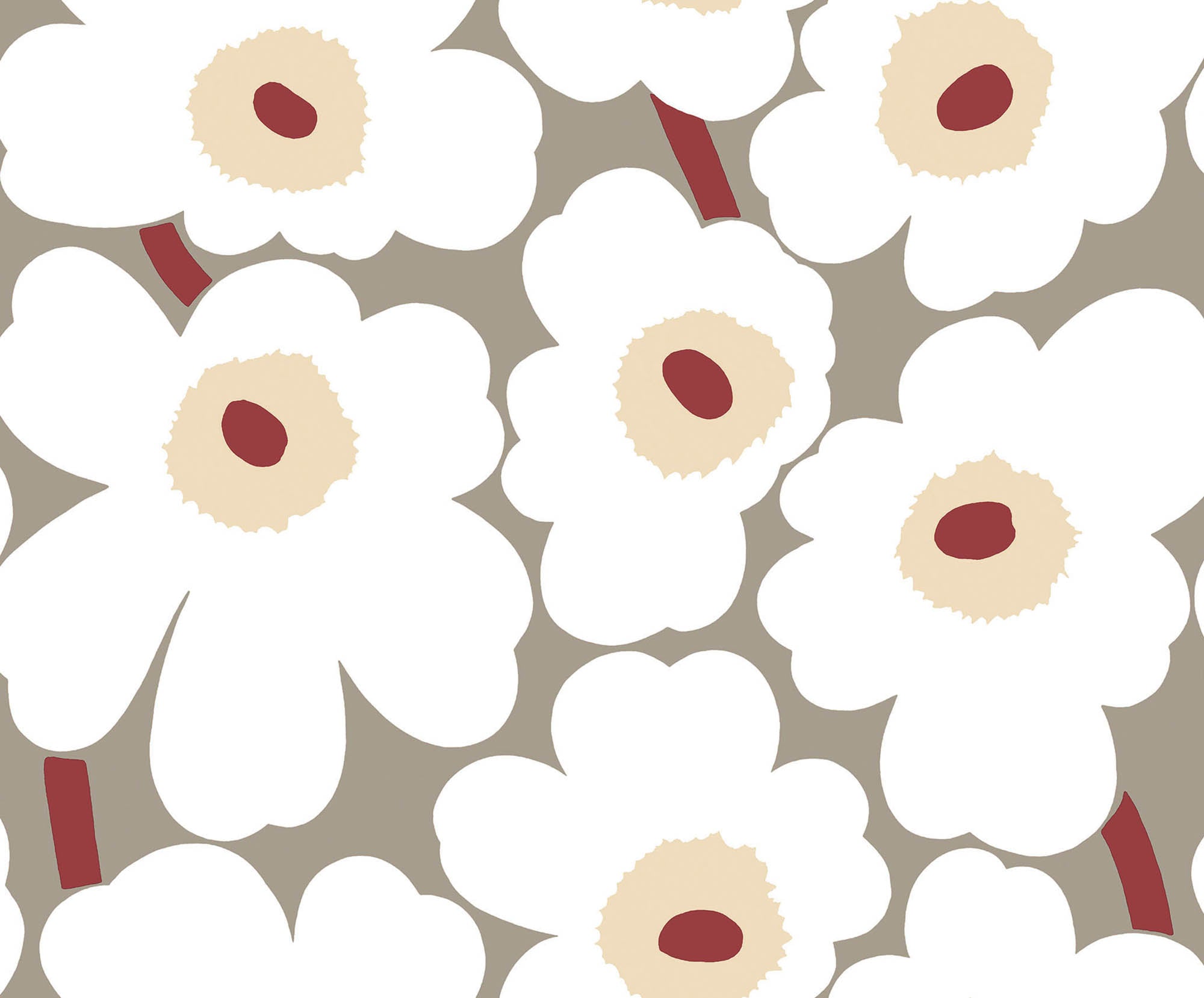 Hooked on Walls Marimekko Volume 07 Unikko 25903 Behang