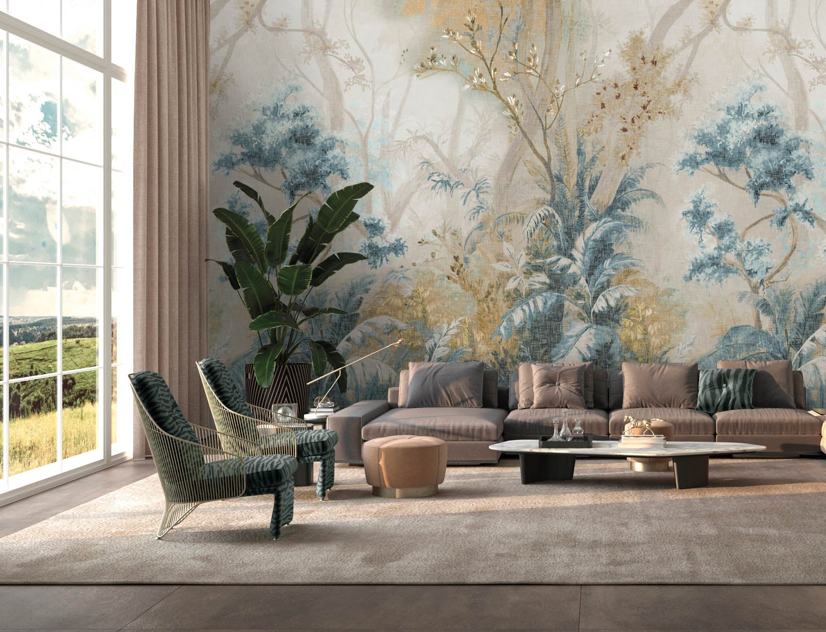 Hooked on Walls Natural Chic Alhambra 32606 Behang