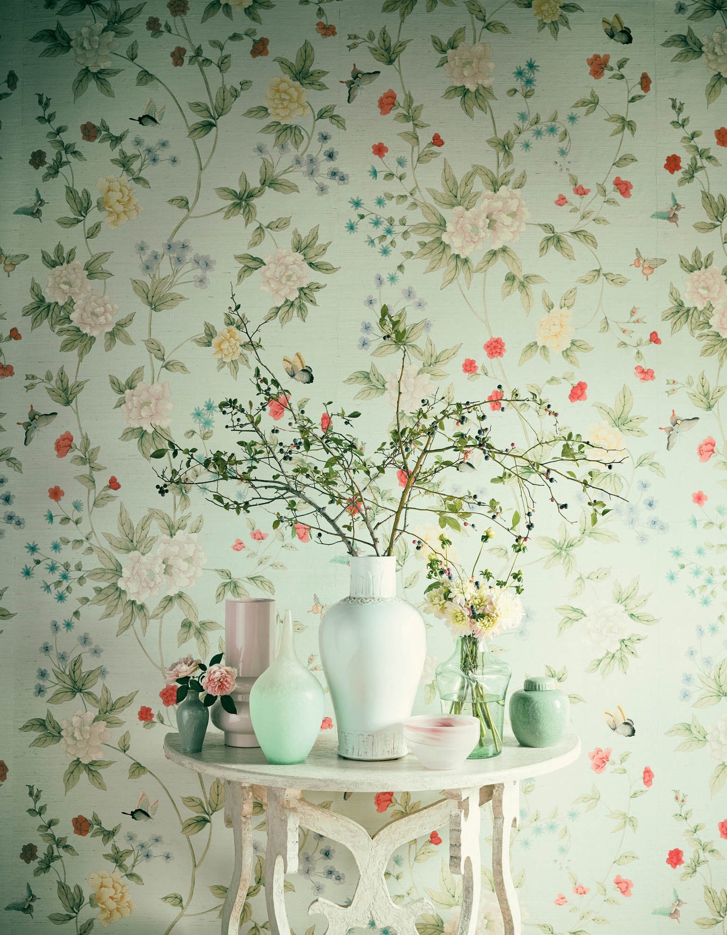 Hooked on Walls Scalamandré Luoyang Garden JV26036 Behang