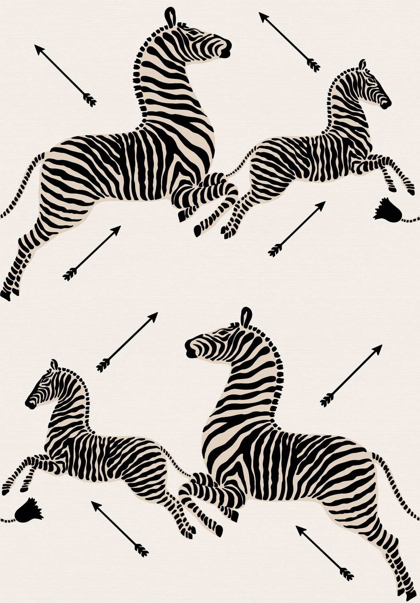 Hooked on Walls Scalamandré Zebras JV26006