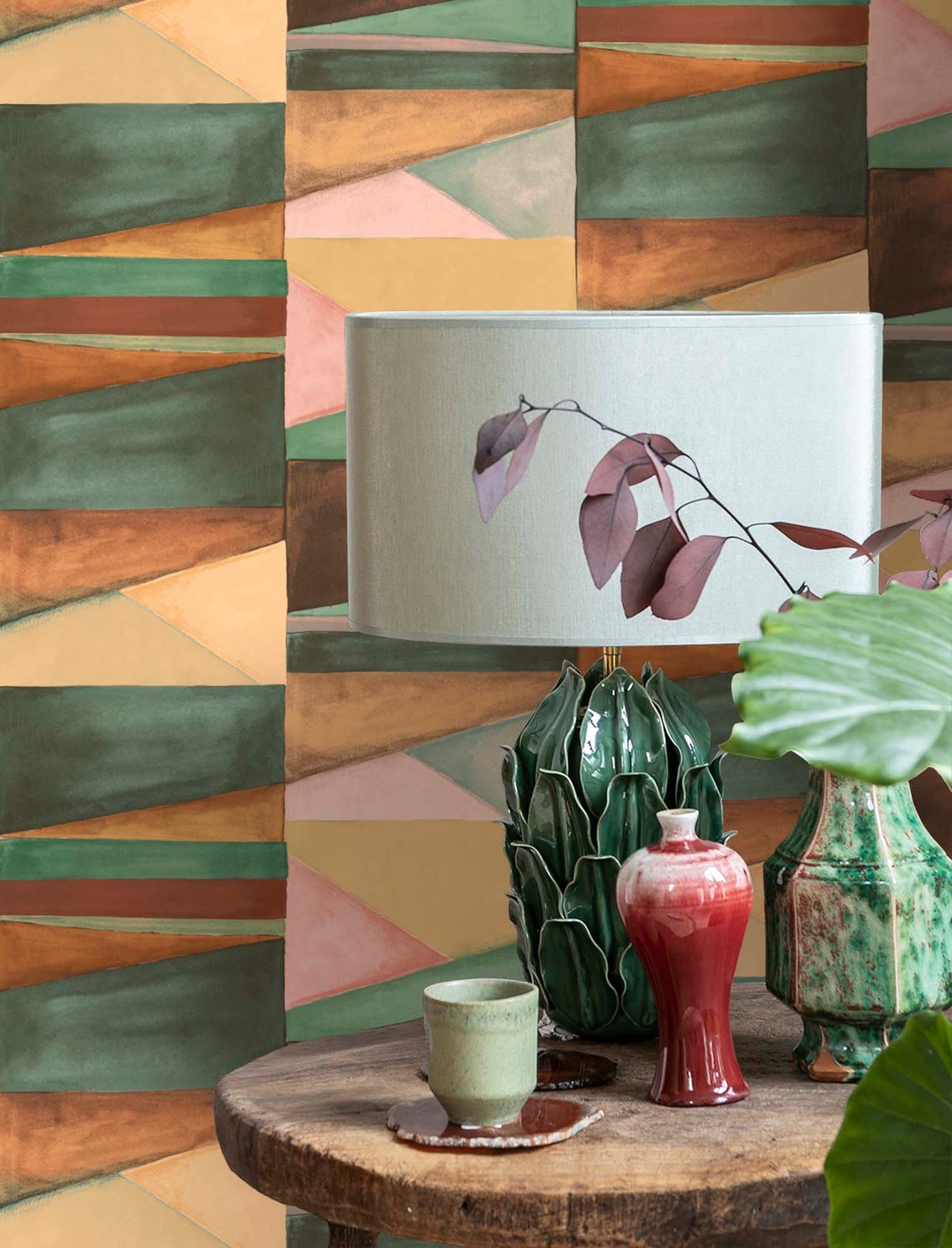 Hooked on Walls Silhouette Color Blocks 34835 Behang