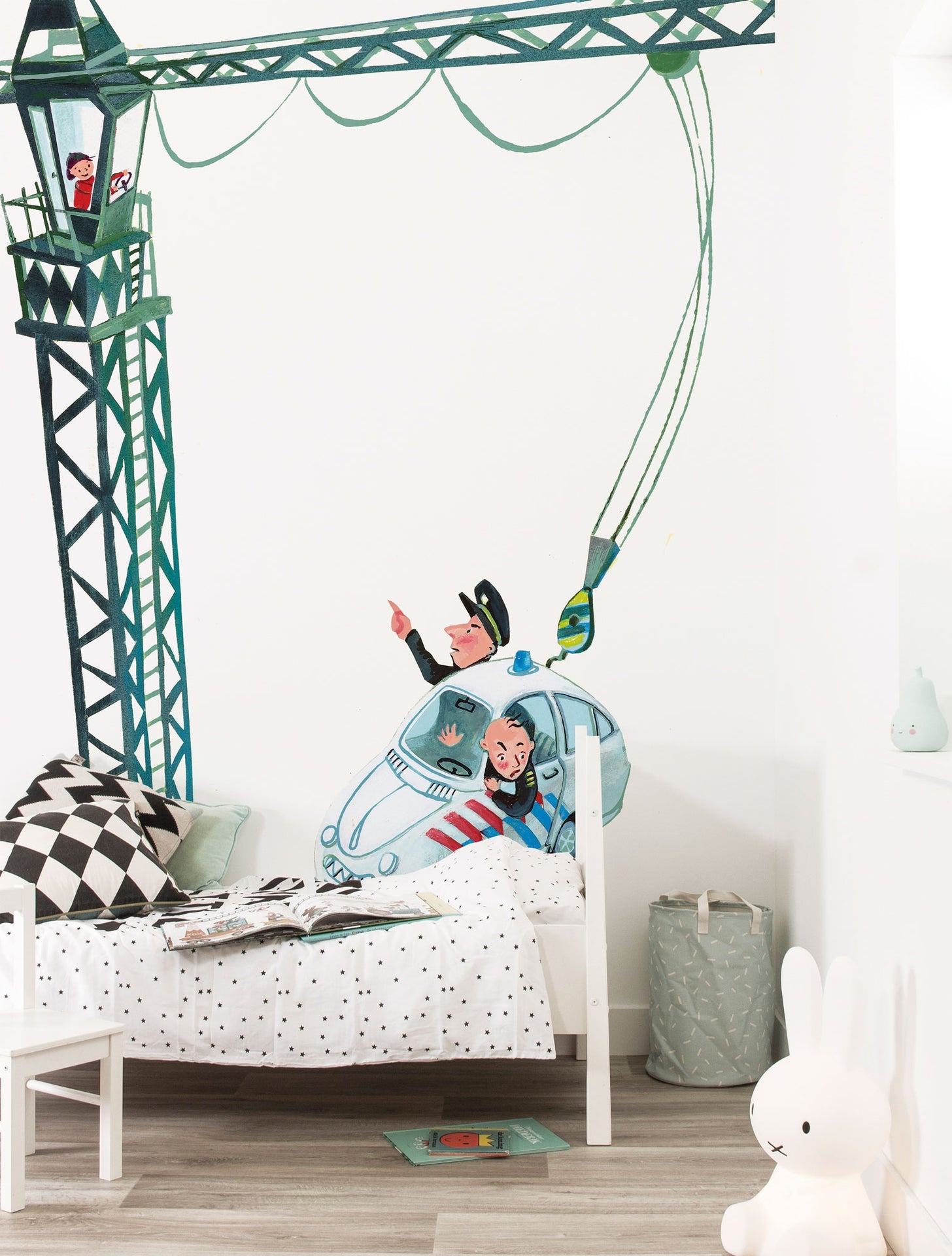 KEK Amsterdam Crane Driver WS-091 - 6 Sheets Behang