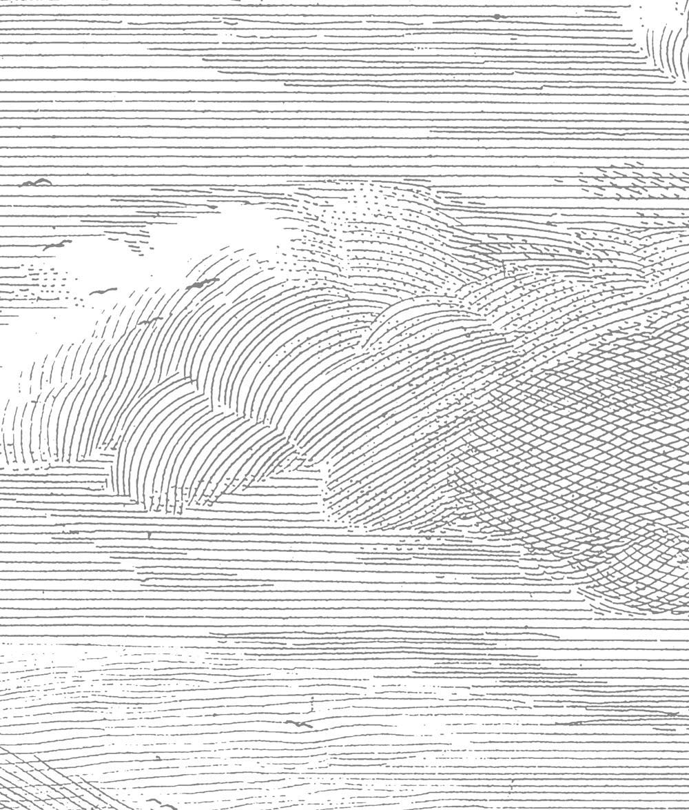 KEK Amsterdam Engraved Clouds WP-620 - 4 Sheets Behang