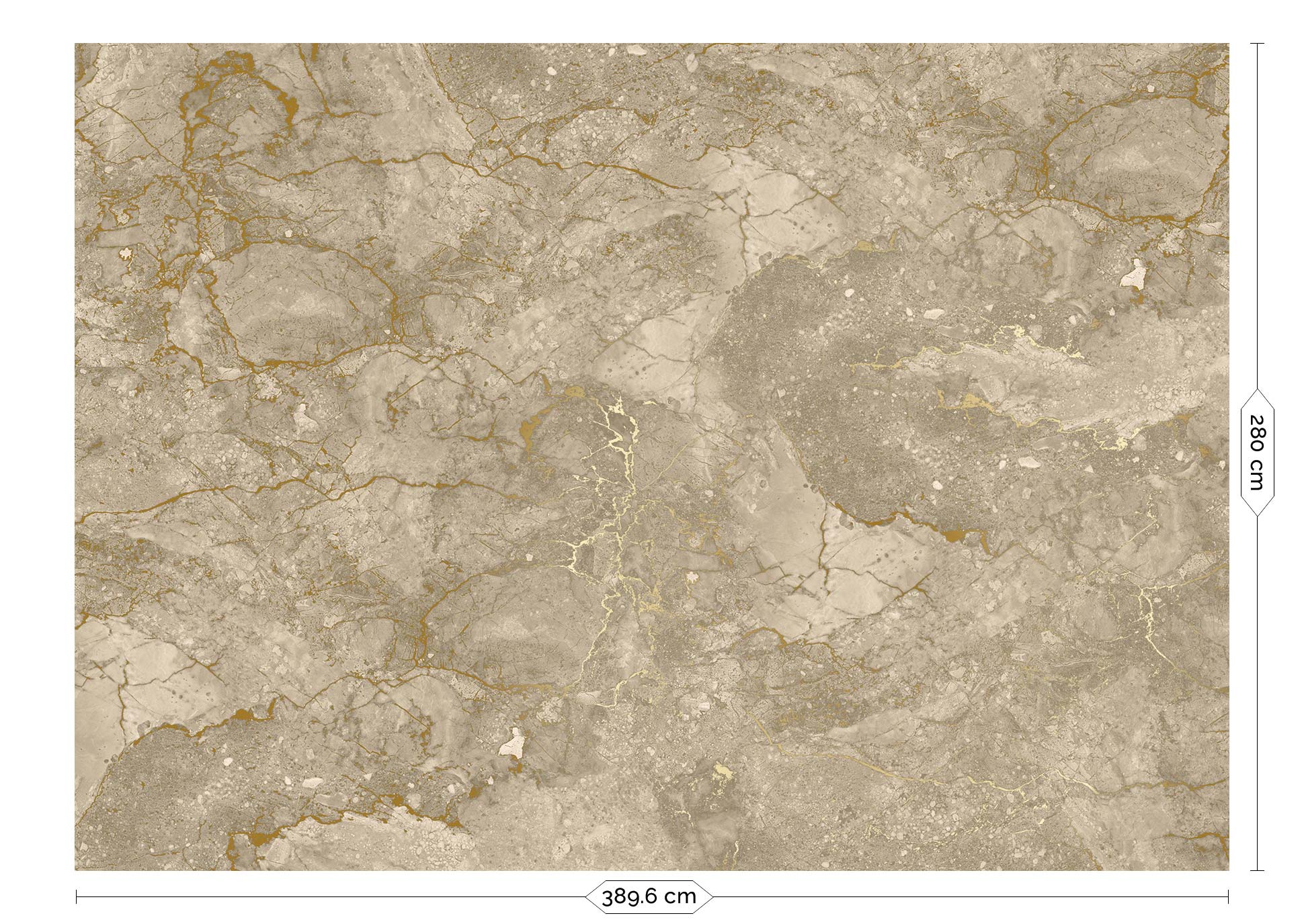 KEK Amsterdam Frans Uyterlinde Marble FU-065 - 8 Sheets Behang