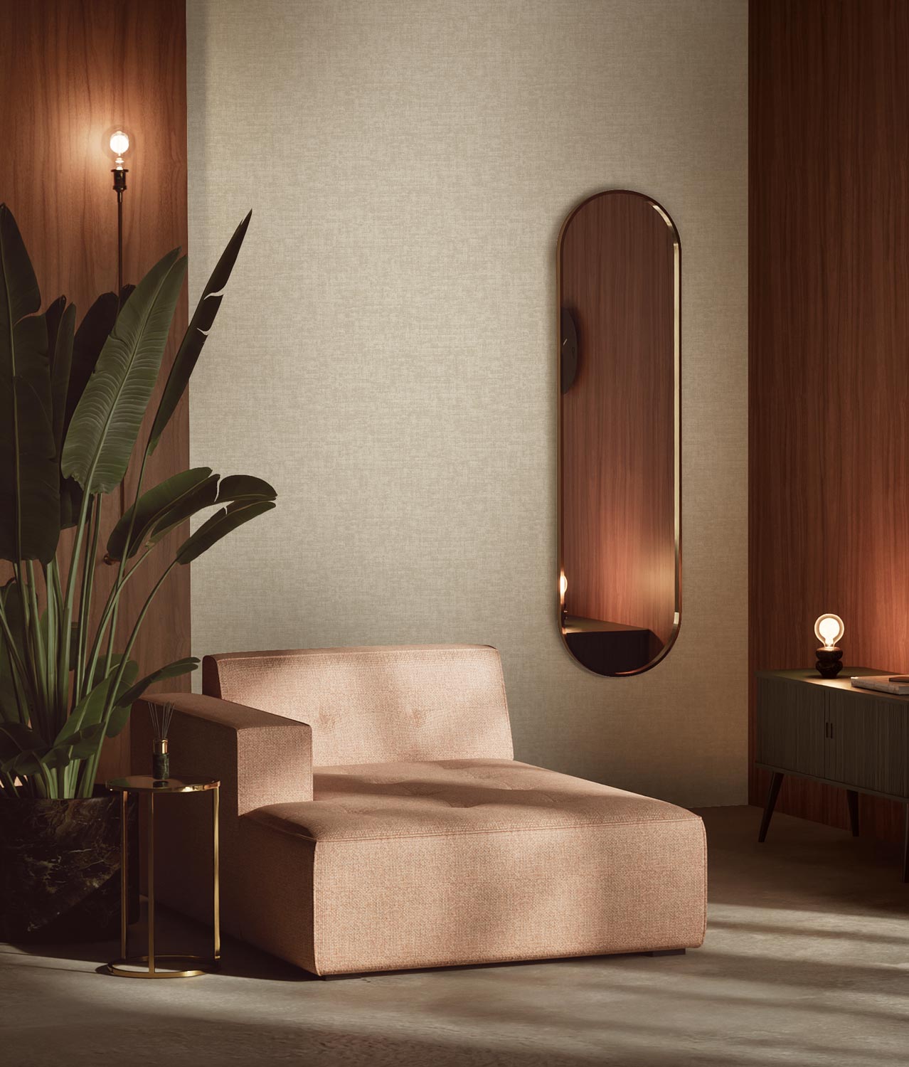 KEK Amsterdam Hotel Chique Salerno SW-017 Behang