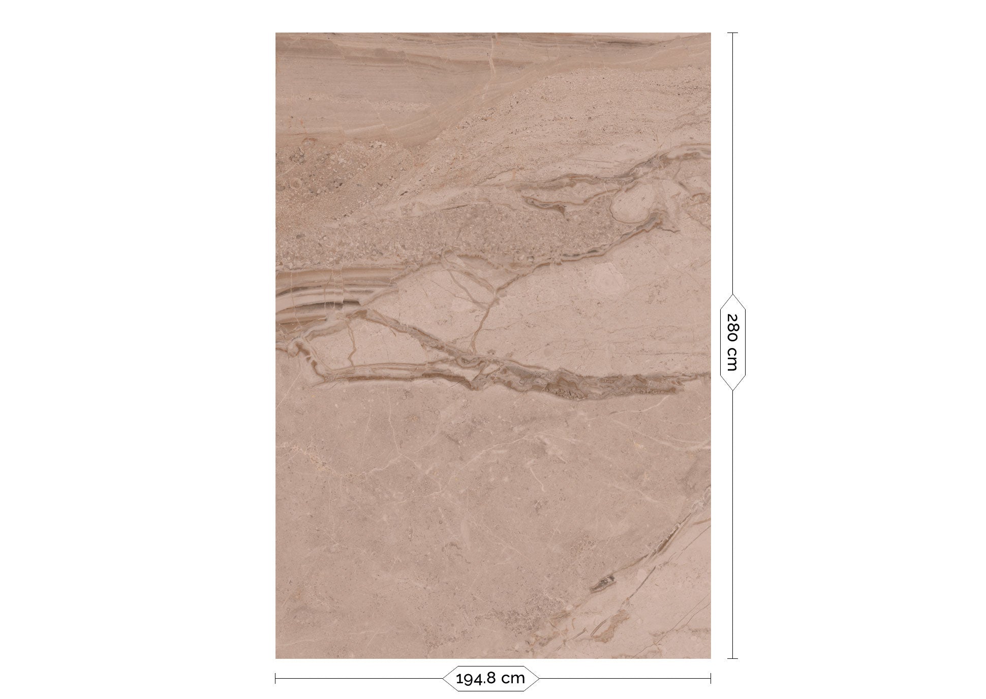 KEK Amsterdam Marble WP-791 - 4 Sheets Behang