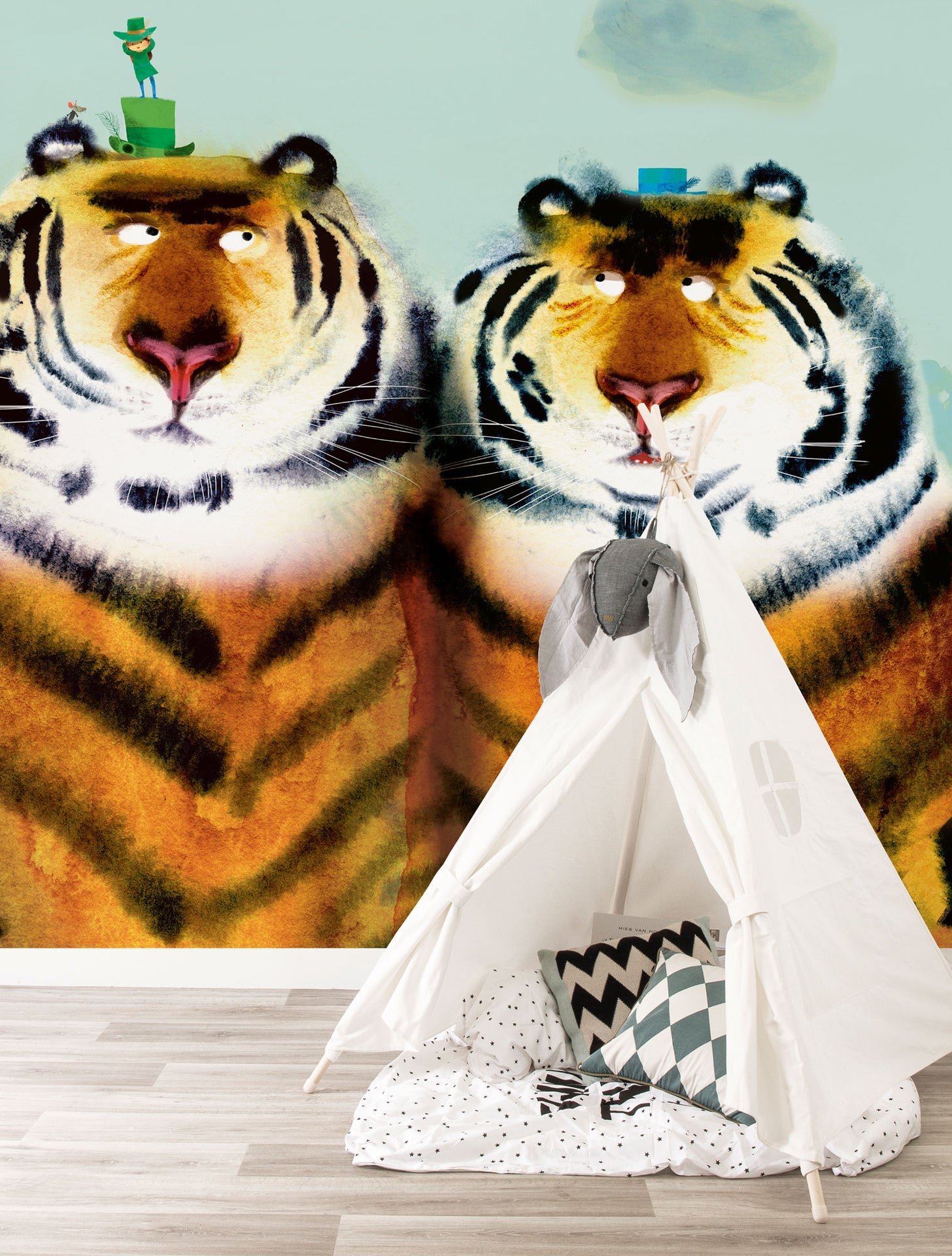 KEK Amsterdam Two Tigers WS-096 - 8 Sheets